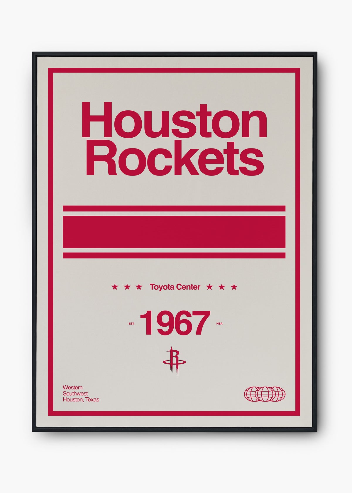 Quadro NBA Houston Rockets