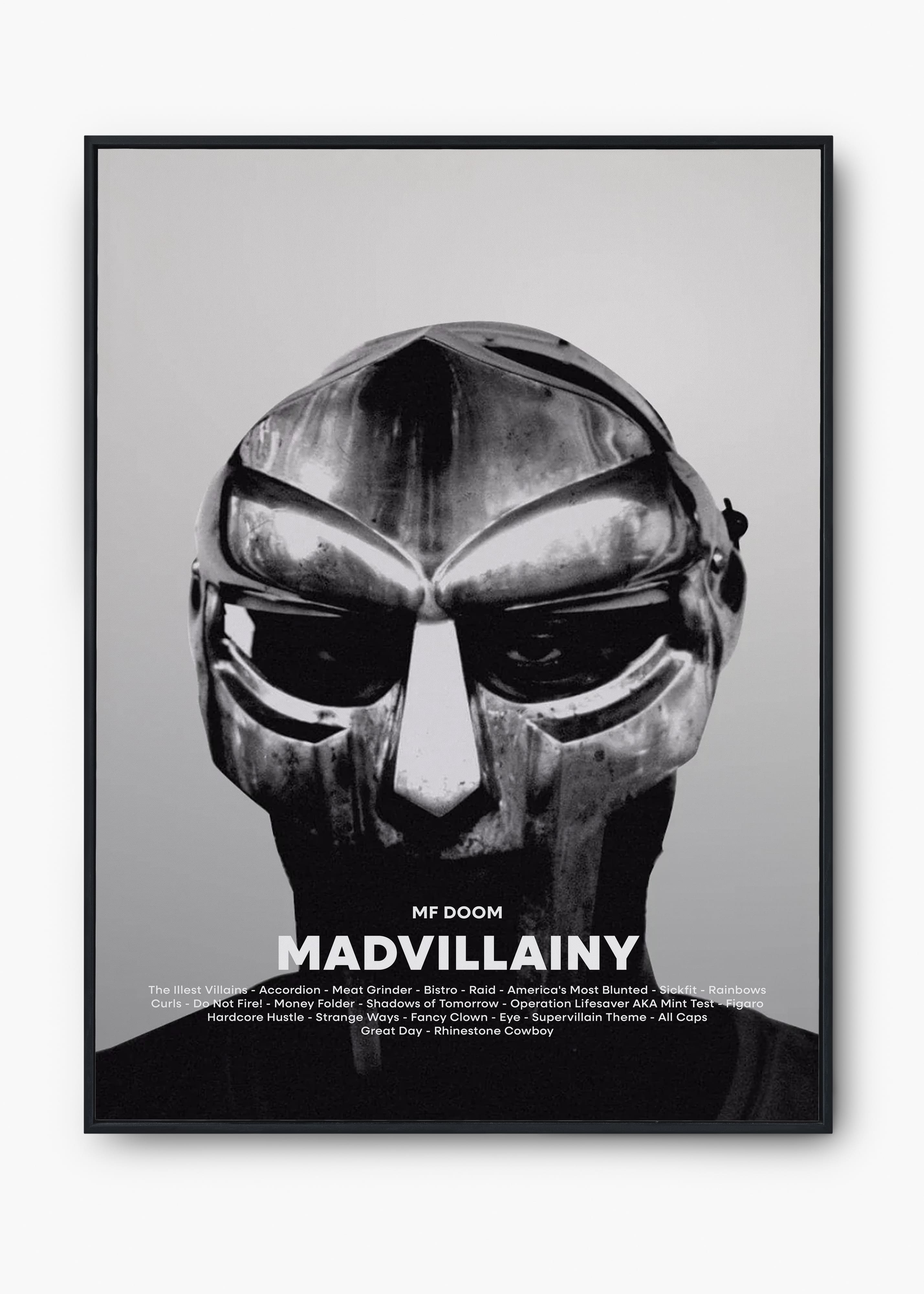 Quadro MF Doom Madvillainy Capa