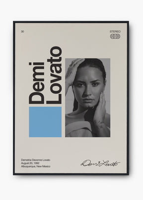 Quadro Signature Demi Lovato