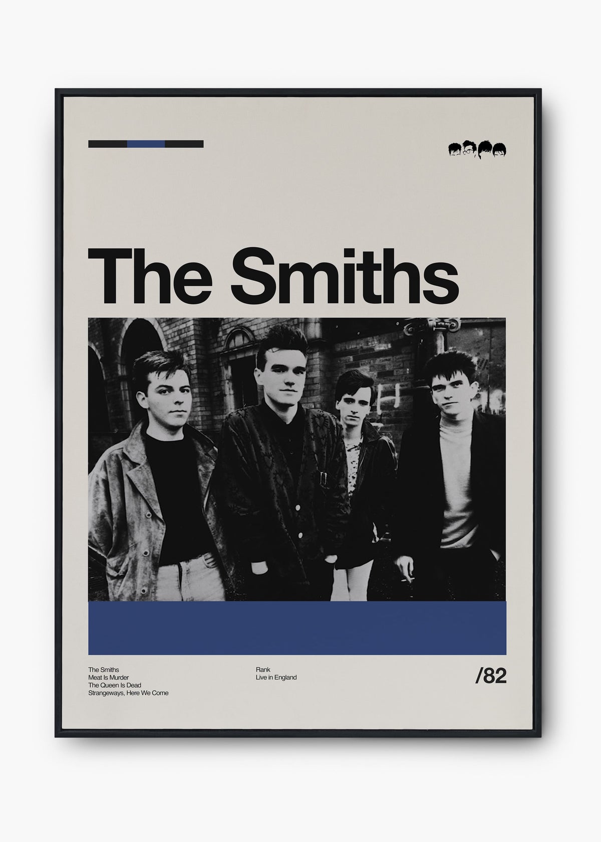 Quadro The Smiths Banda