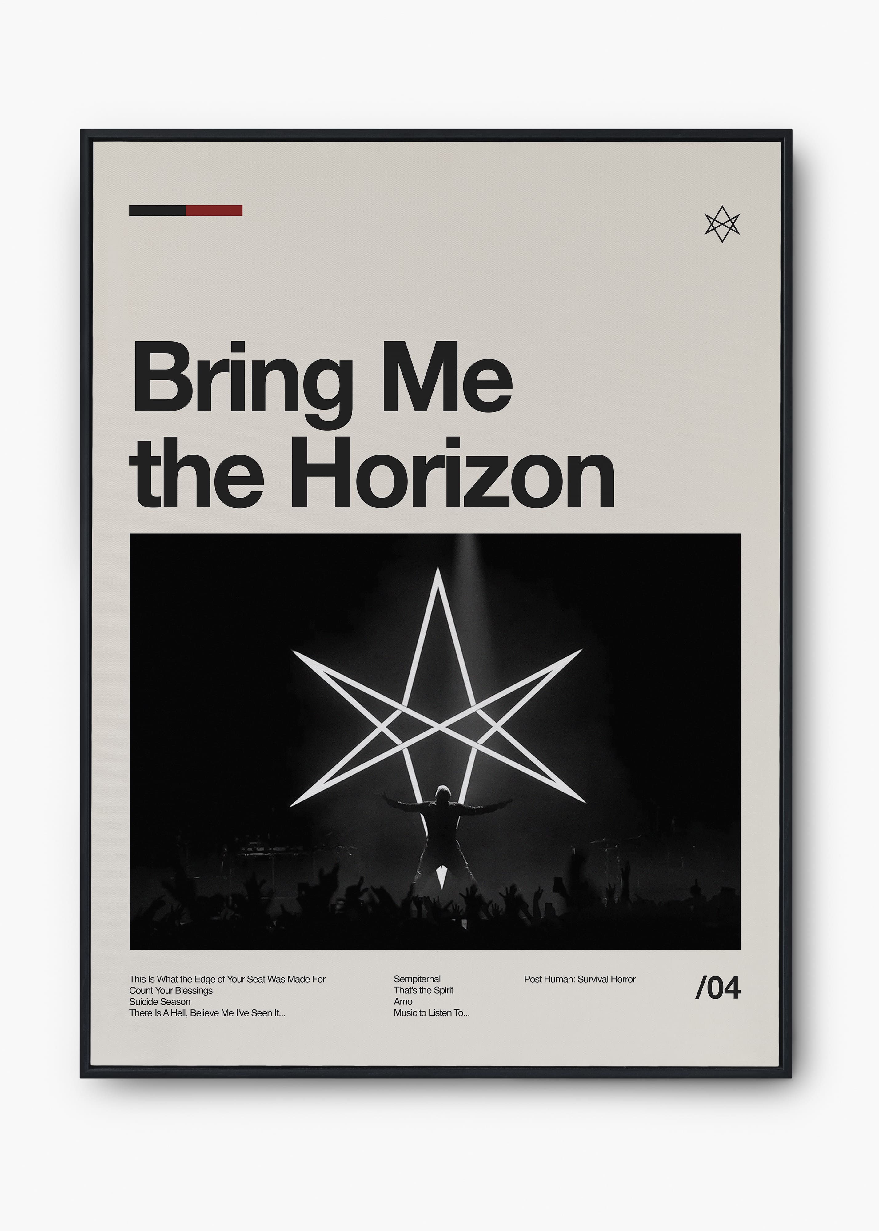 Quadro Bring Me The Horizon II Banda