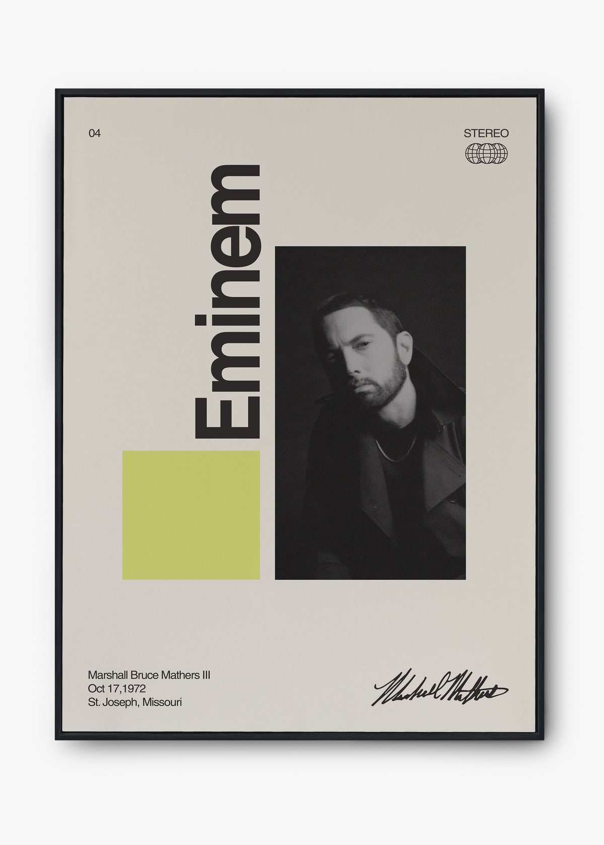 Quadro Signature Eminem