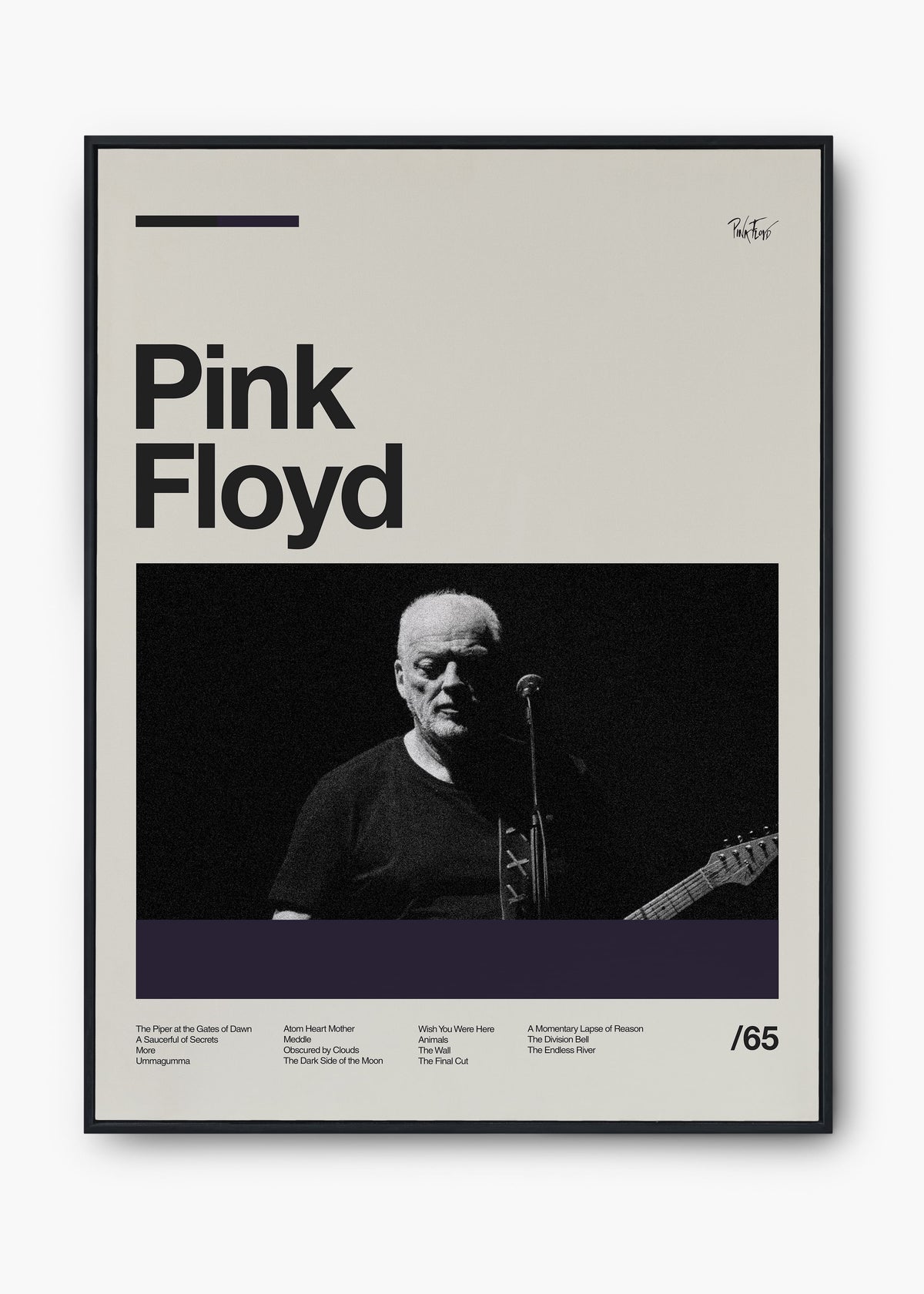 Quadro Pink Floyd Banda