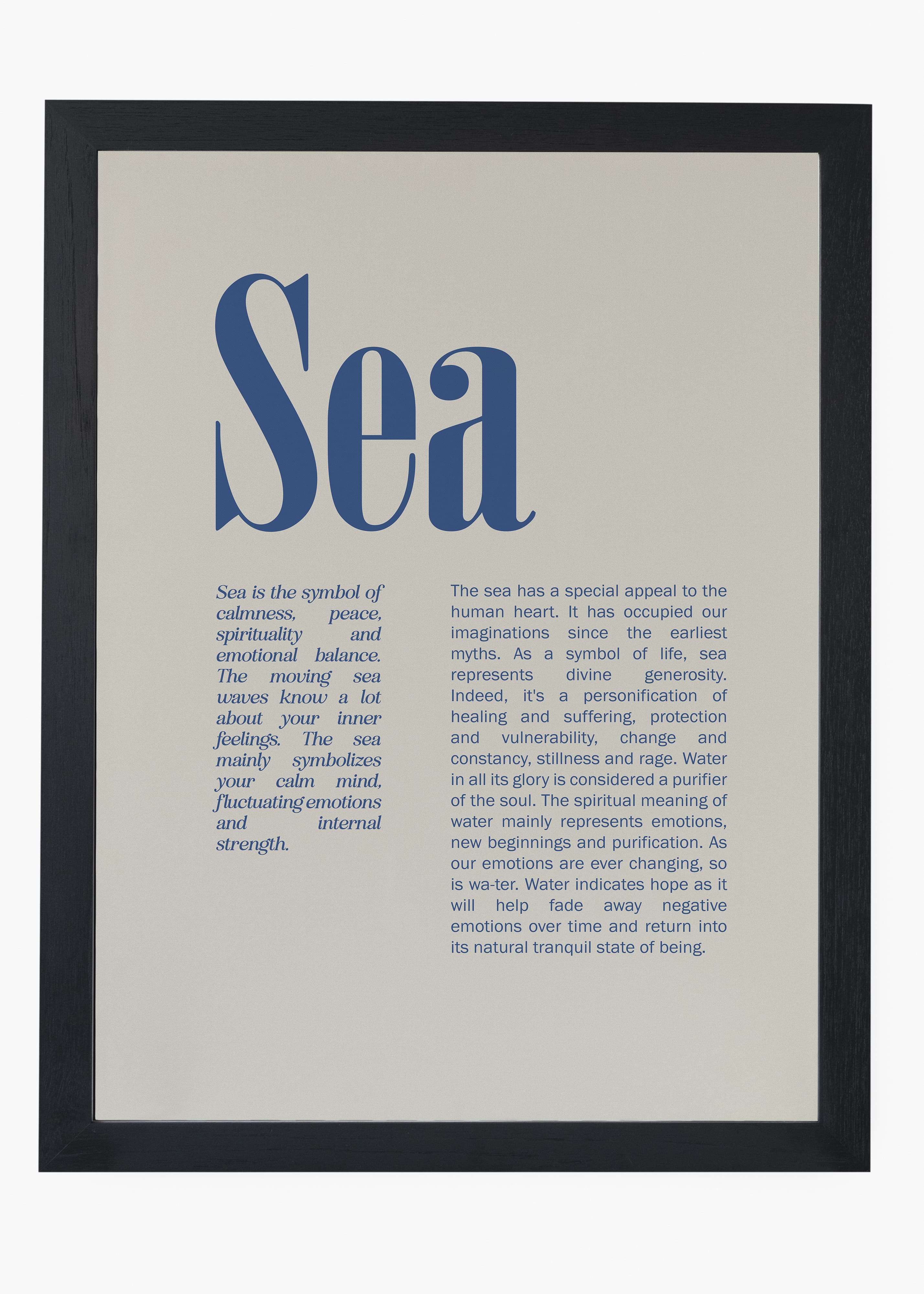 Quadro Sea