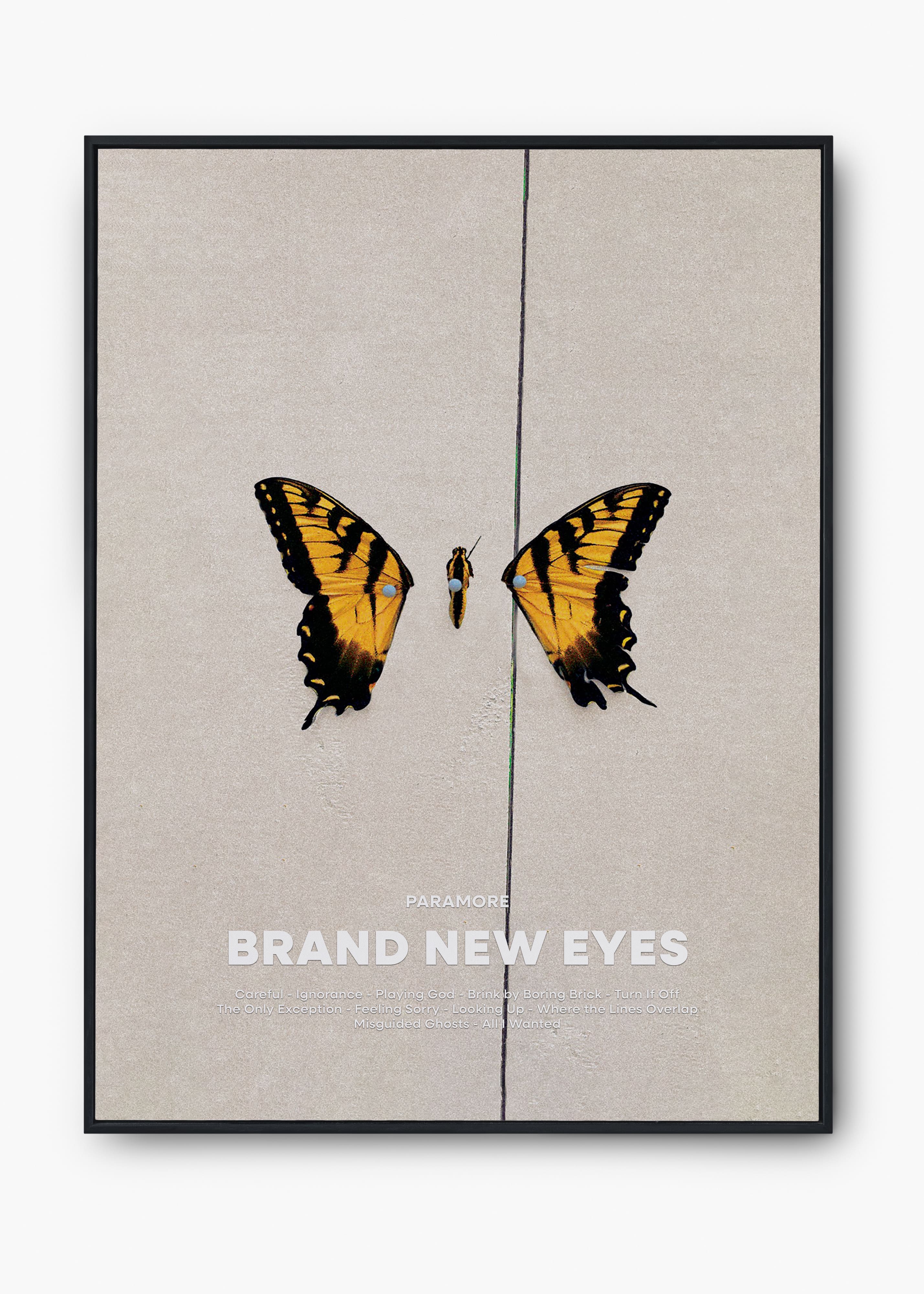 Quadro Paramore Brand New Eyes Capa
