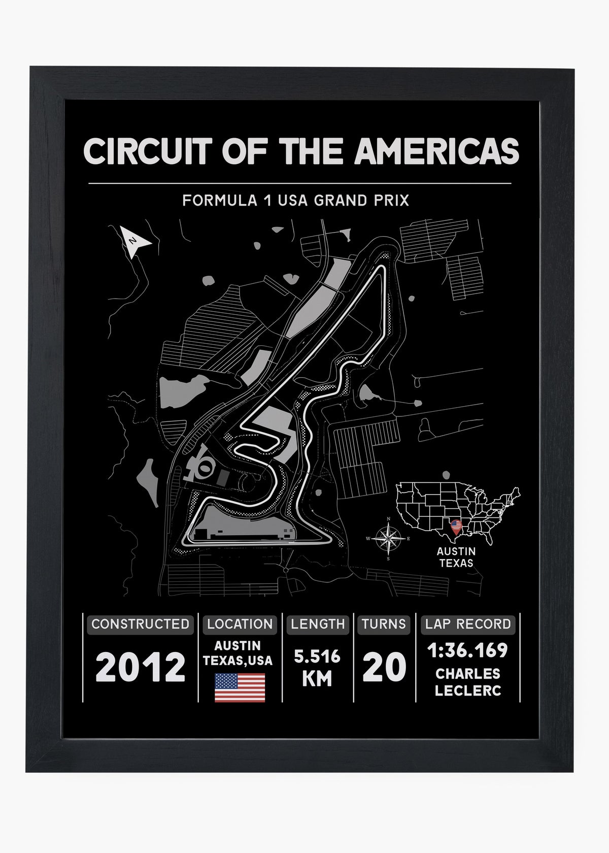 Quadro GP Circuit Of The Americas