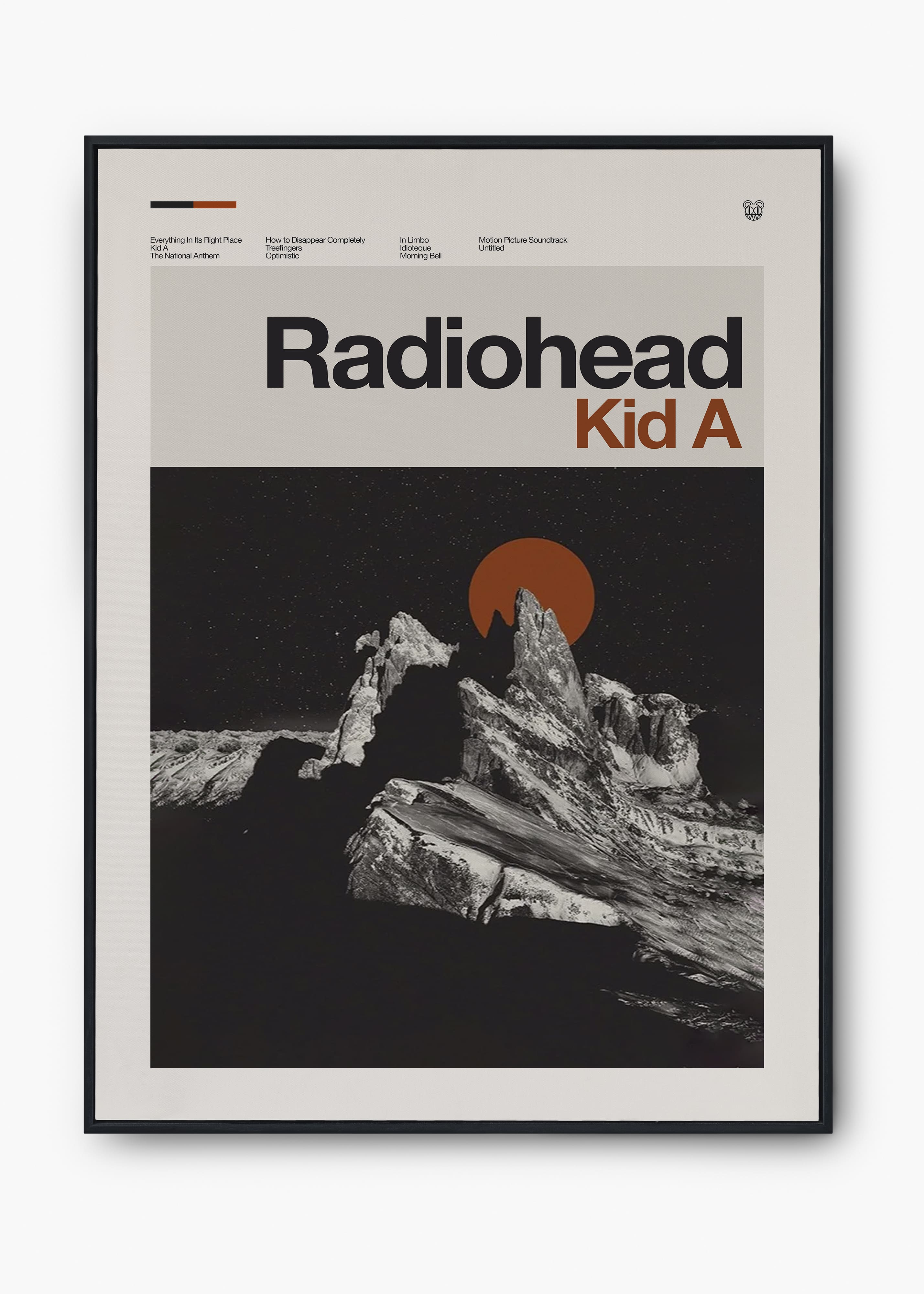 Quadro Radiohead Kid A