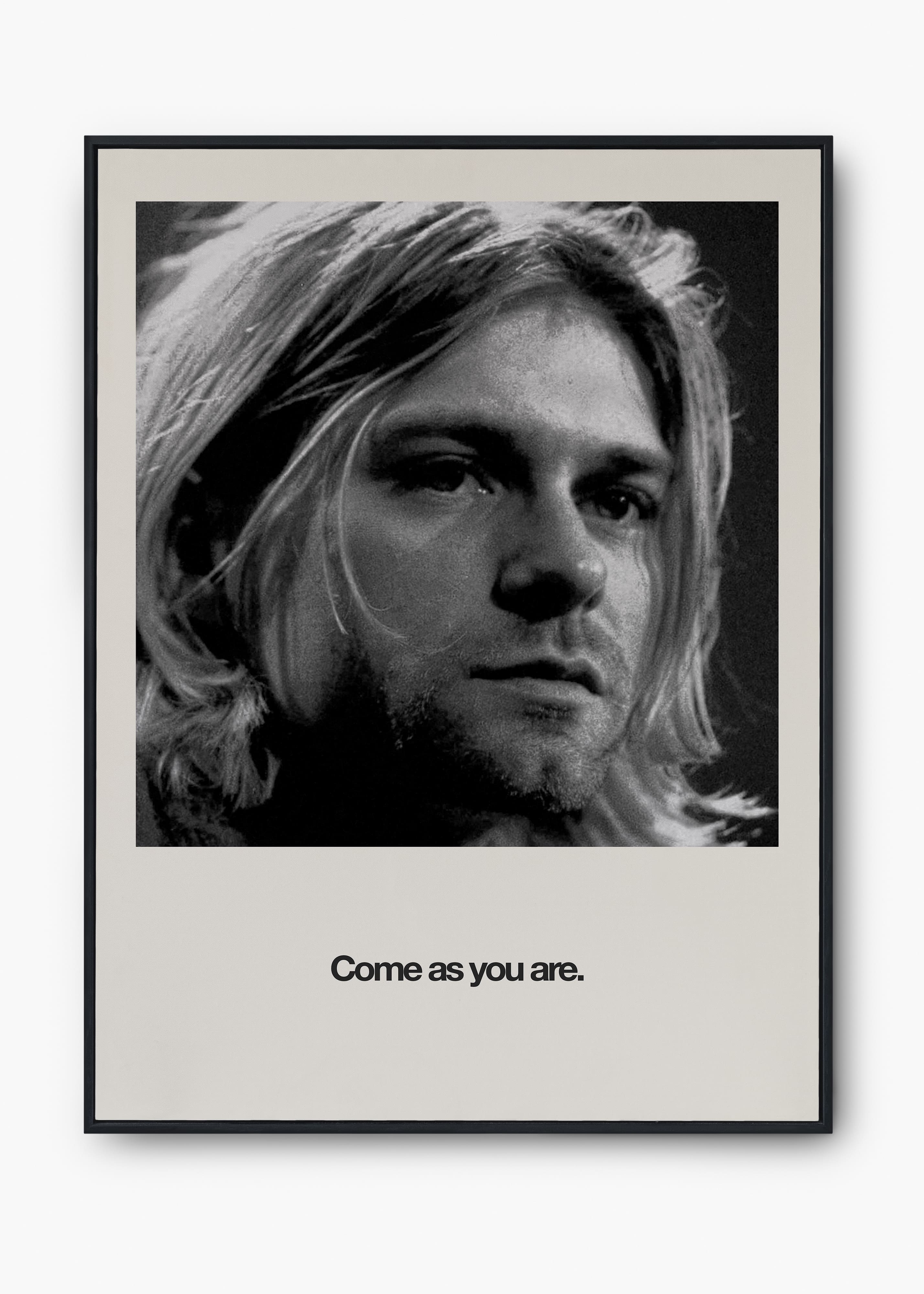 Quadro Kurt Cobain - Nirvana - Come as You Are