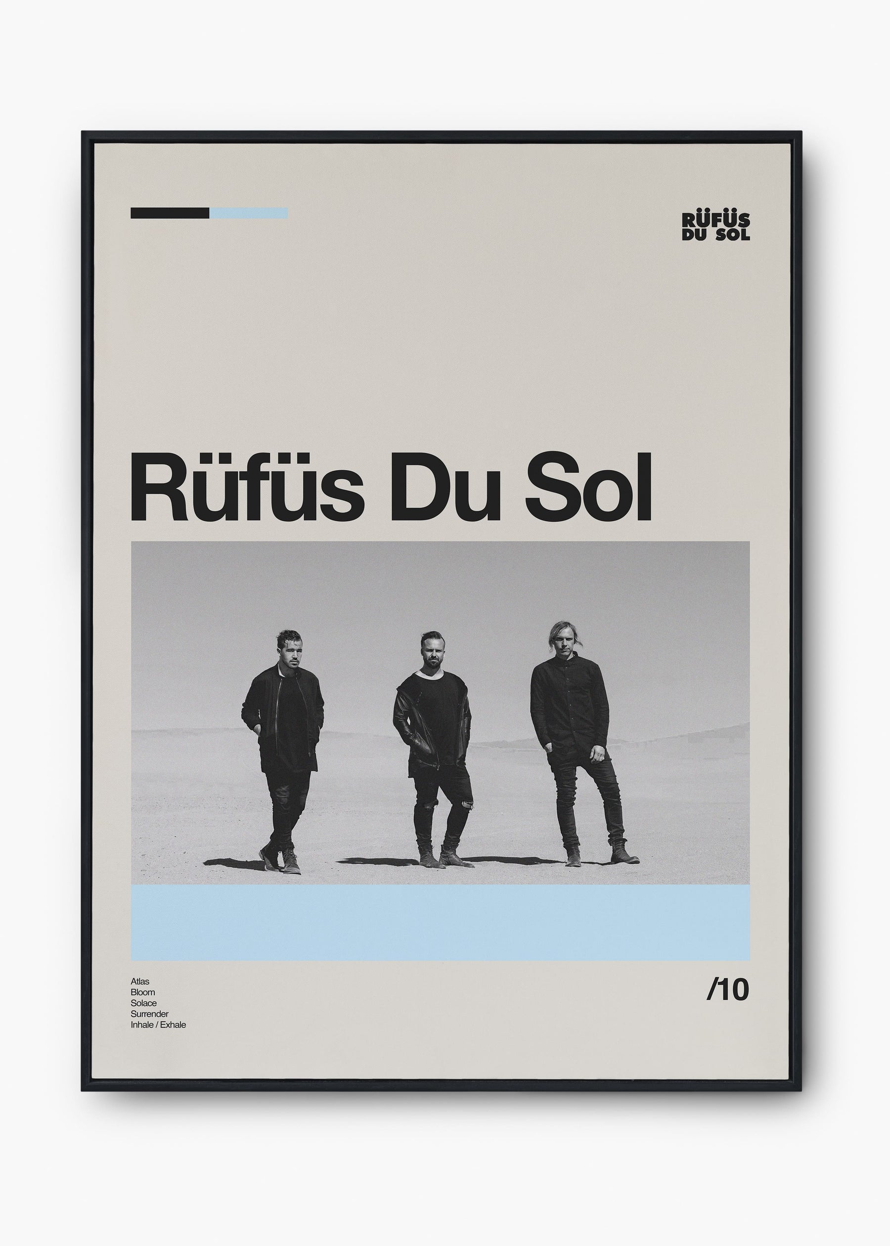 Quadro Rufus du Sol Banda
