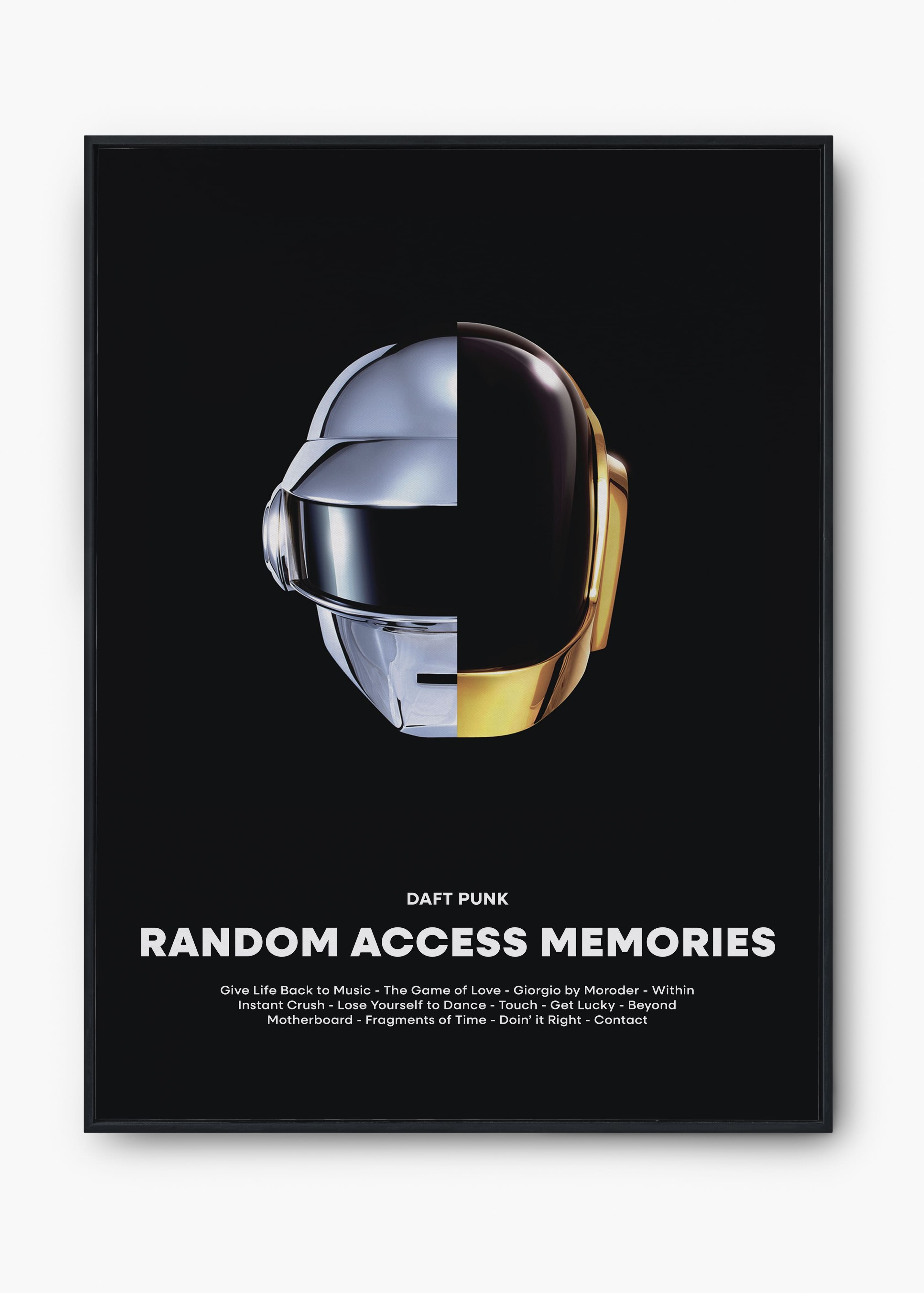 Quadro Daft Punk Random Access Memories Capa