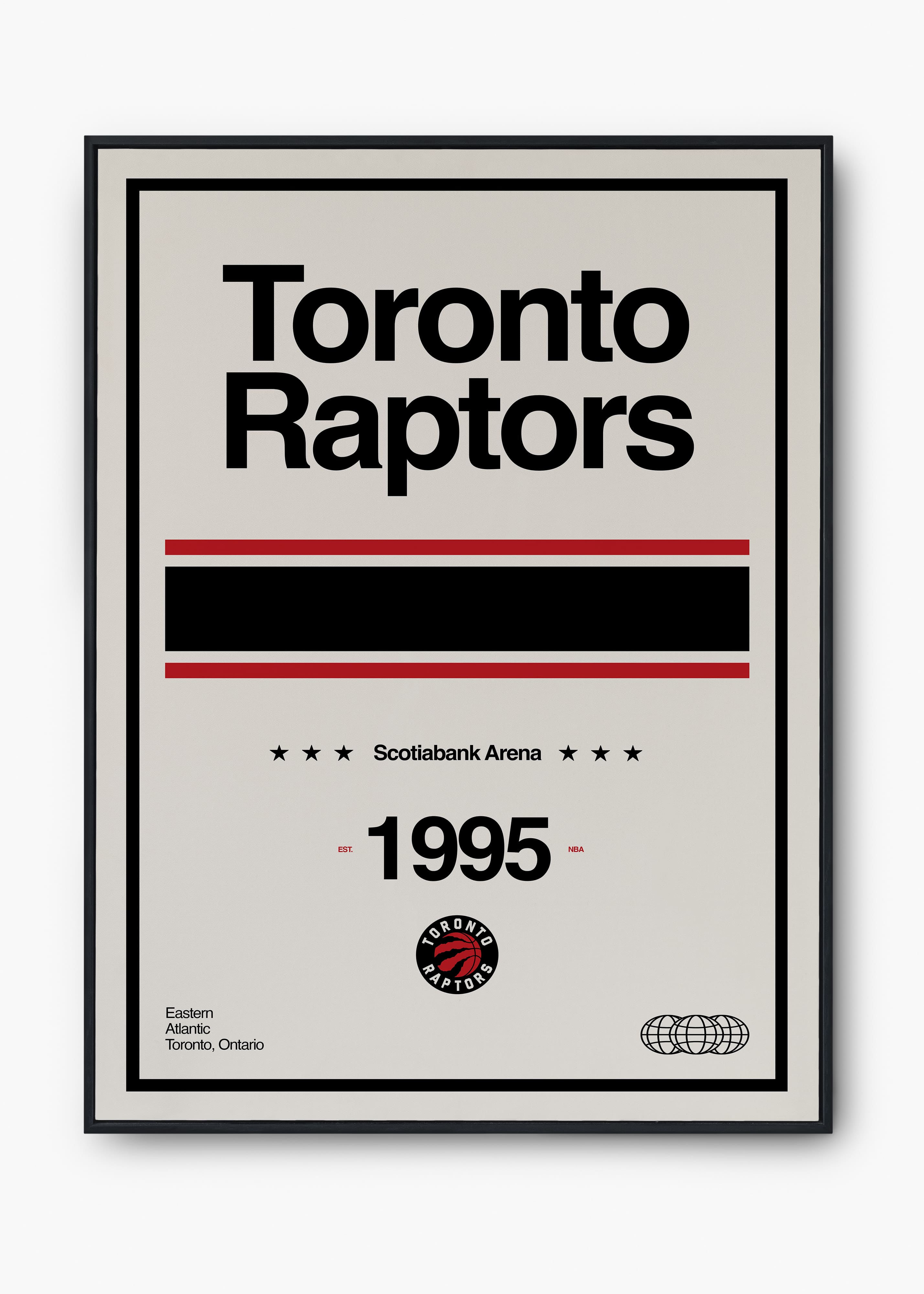 Quadro NBA Toronto Raptors