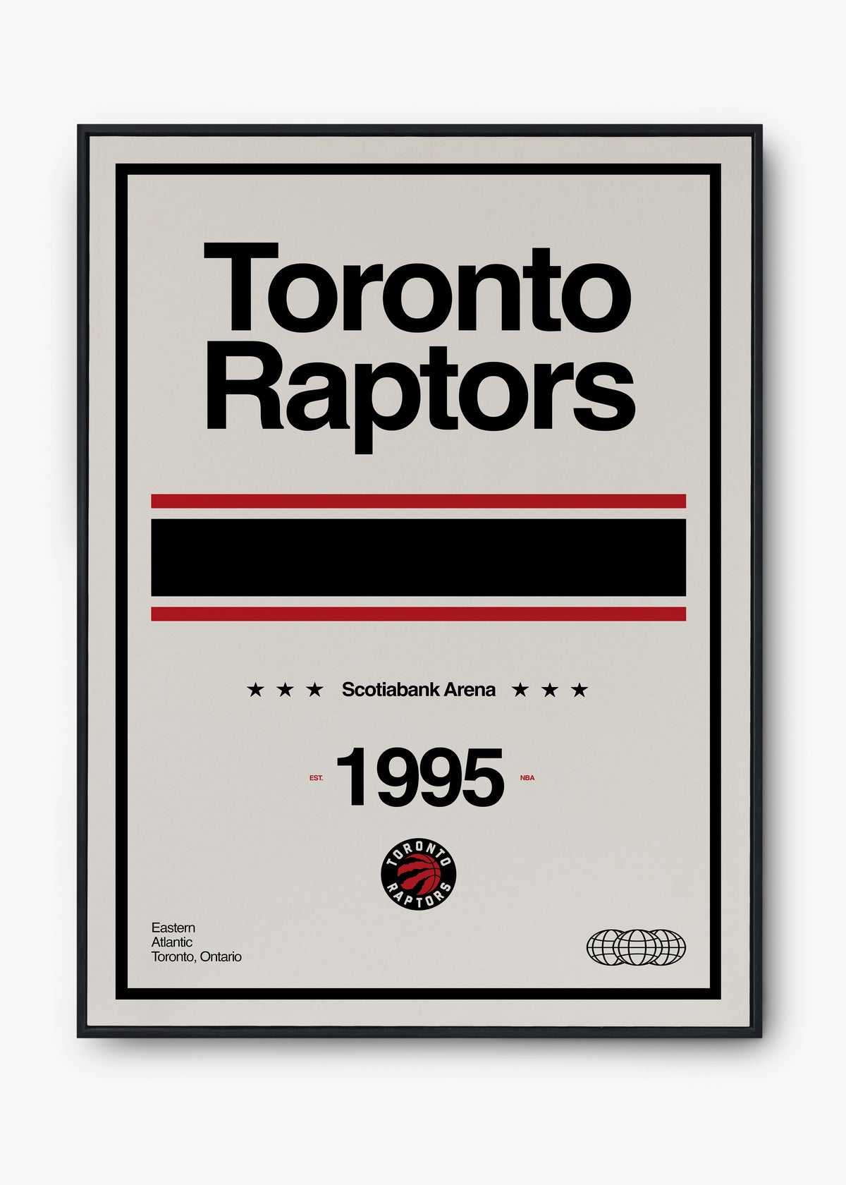 Quadro NBA Toronto Raptors