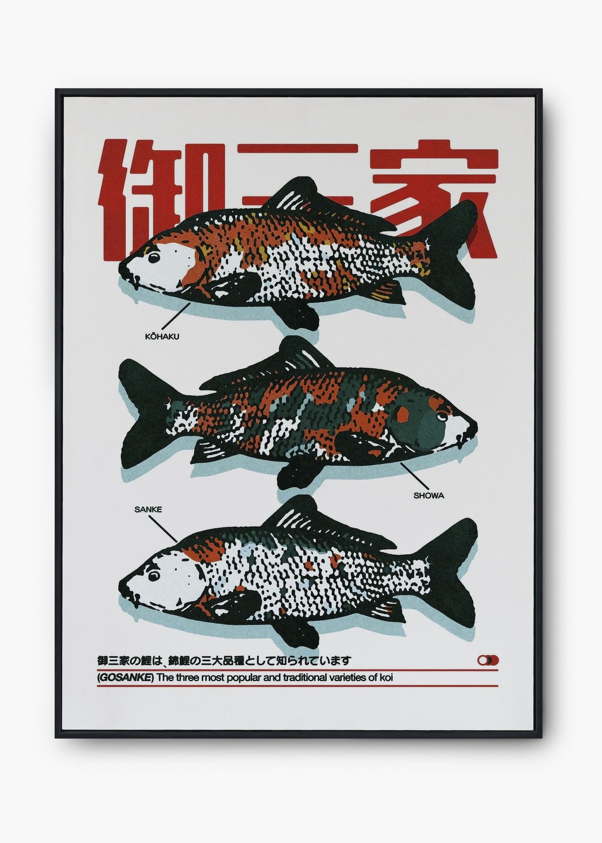Quadro Koi Fish