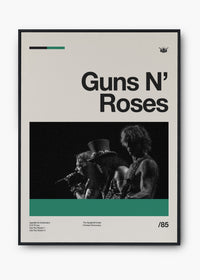 Quadro Guns n' Roses Banda