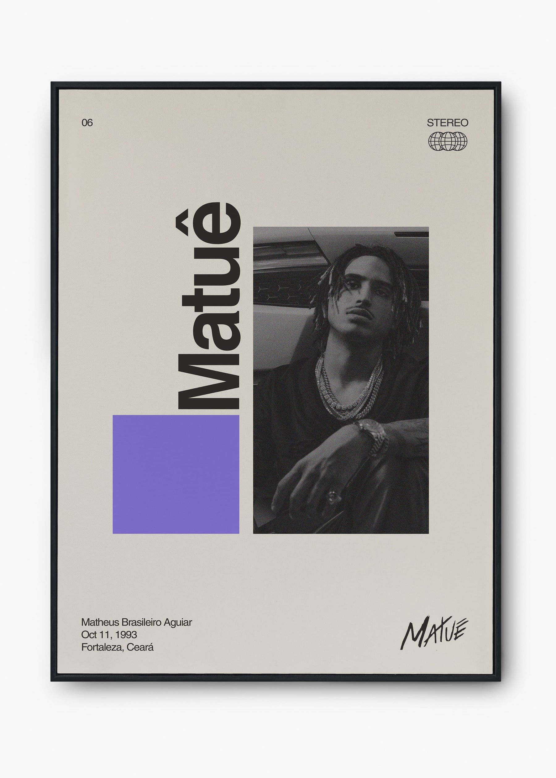 Quadro Signature Matuê