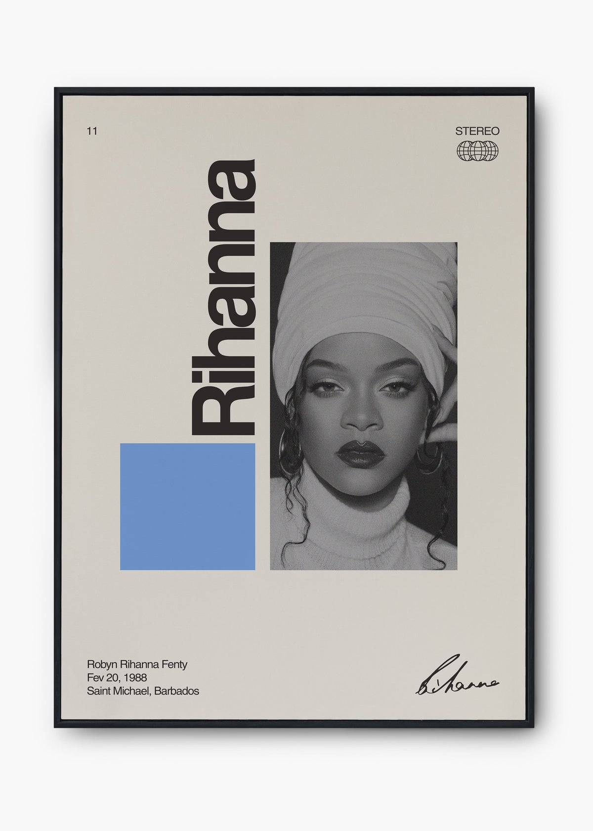 Quadro Signature Rihanna