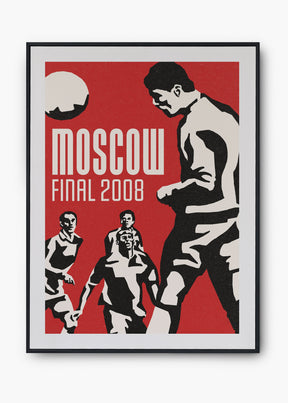 Quadro Cristiano Ronaldo Moscou 2008