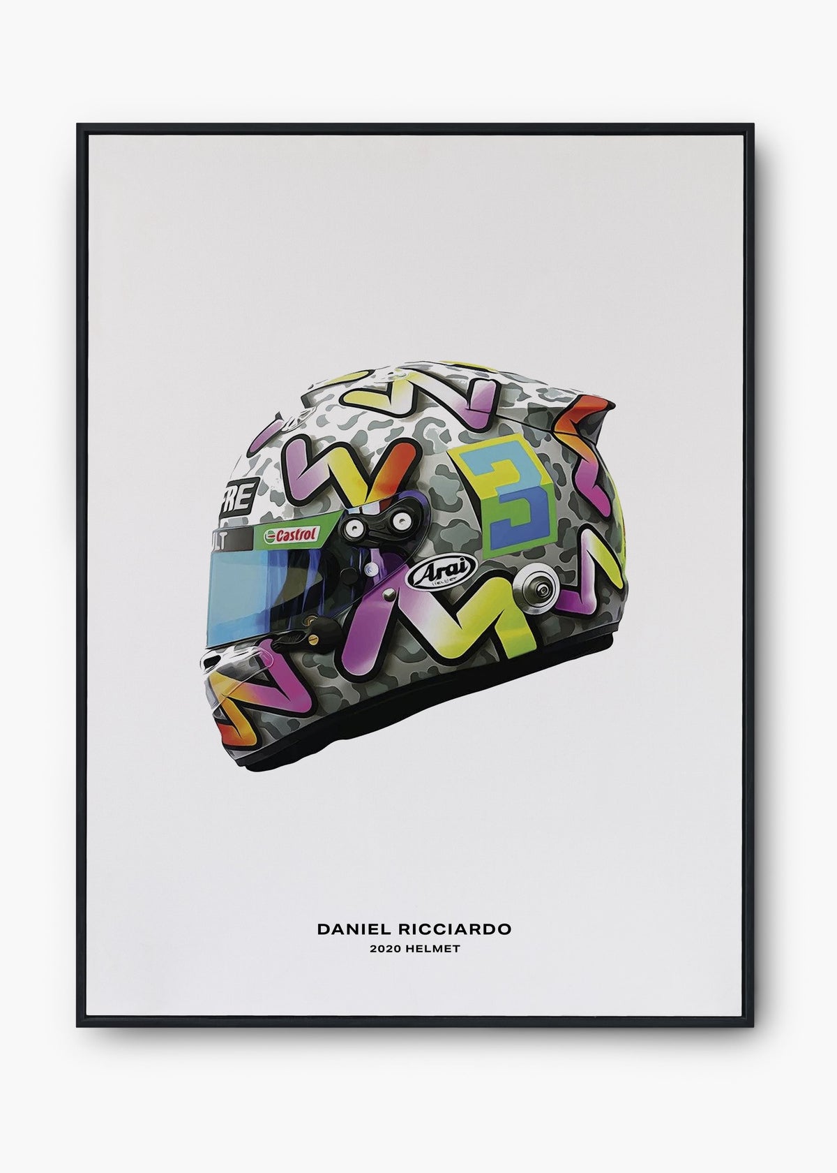 Quadro Daniel Ricciardo 2020