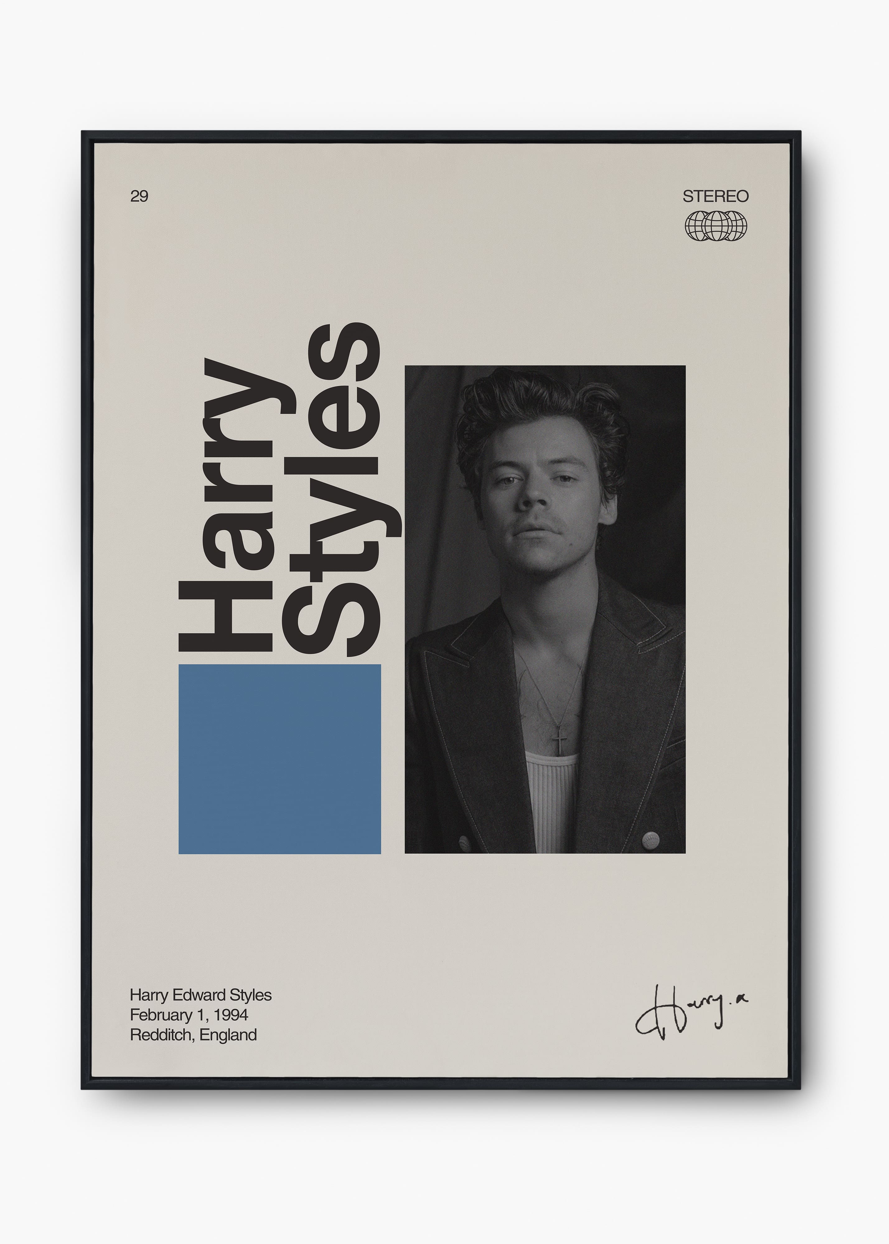 Quadro Signature Harry Styles