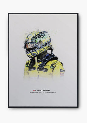 Quadro Lando Norris Monaco GP 2024