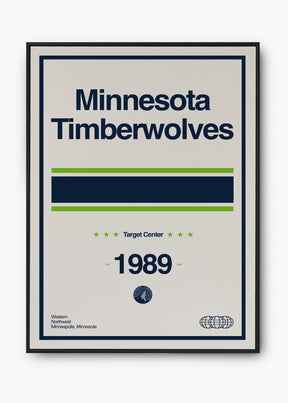 Quadro NBA Minnestoa Timberwolves