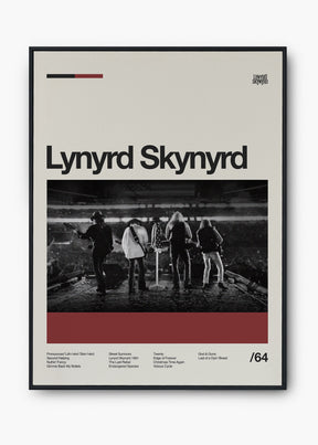 Quadro Lynyrd Skynyrd Banda