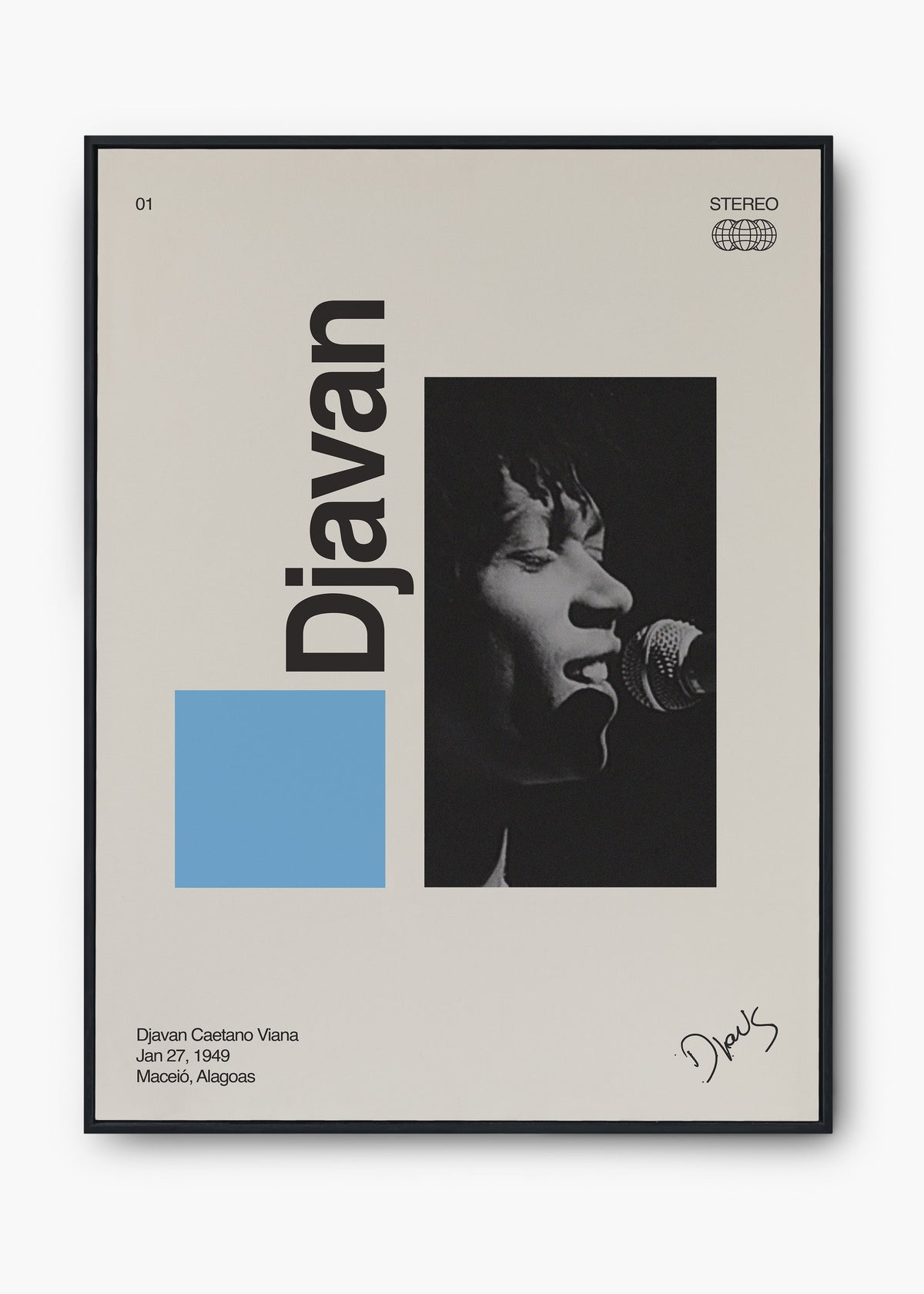 Quadro Signature Djavan
