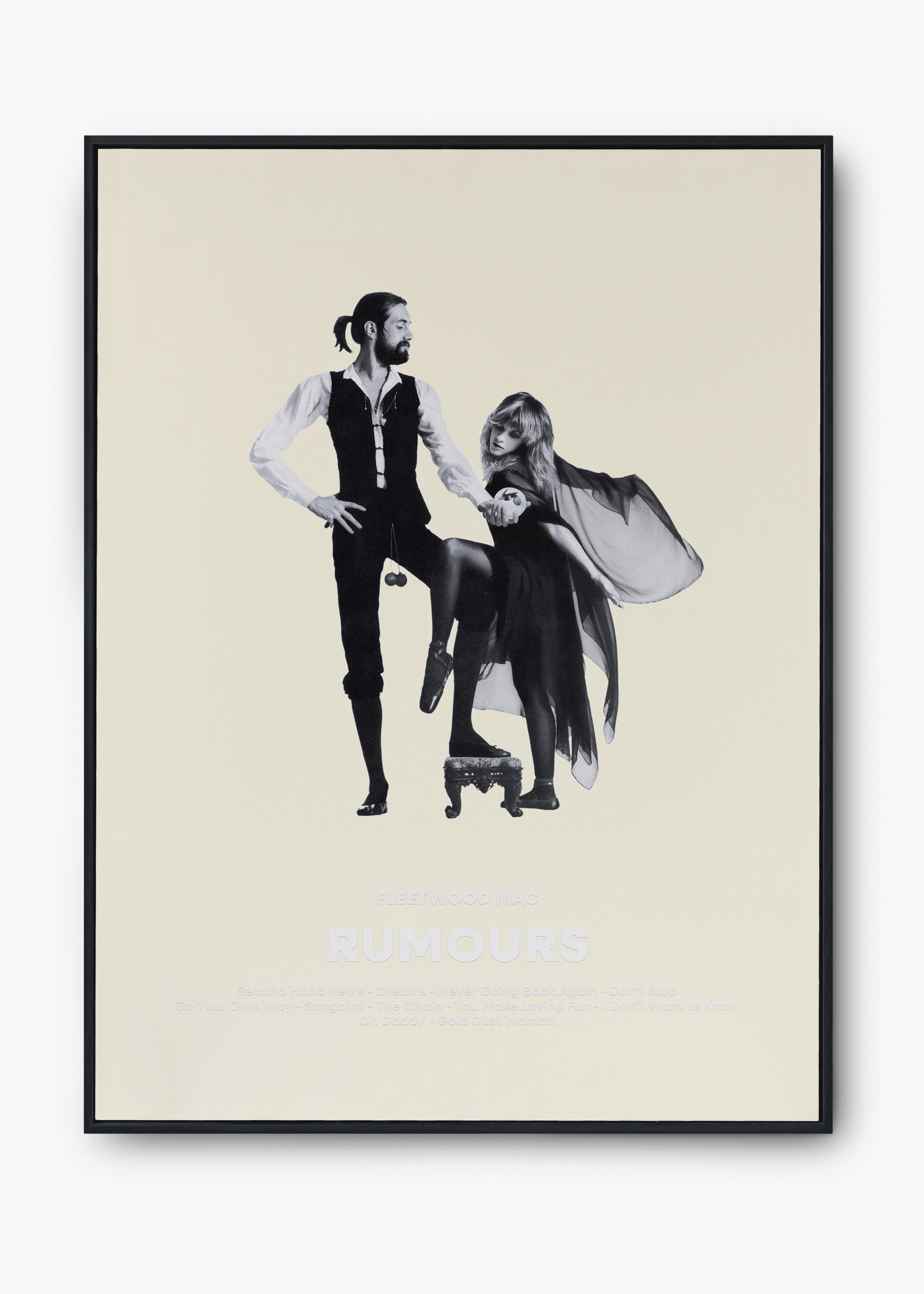 Quadro Fleetwood Mac Rumours Capa