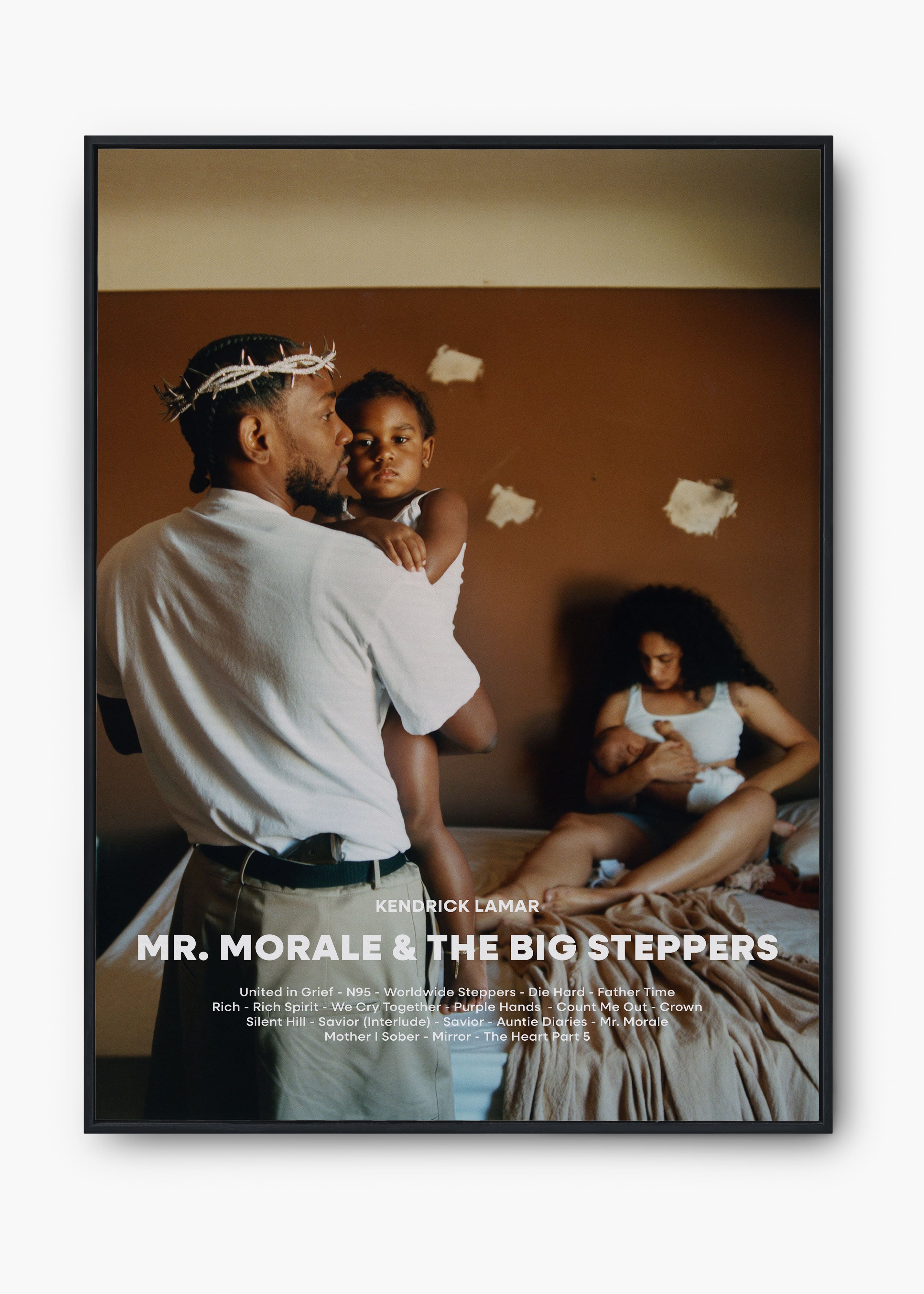 Quadro Kendrick Lamar Mr Morale & The Big Steppers Capa