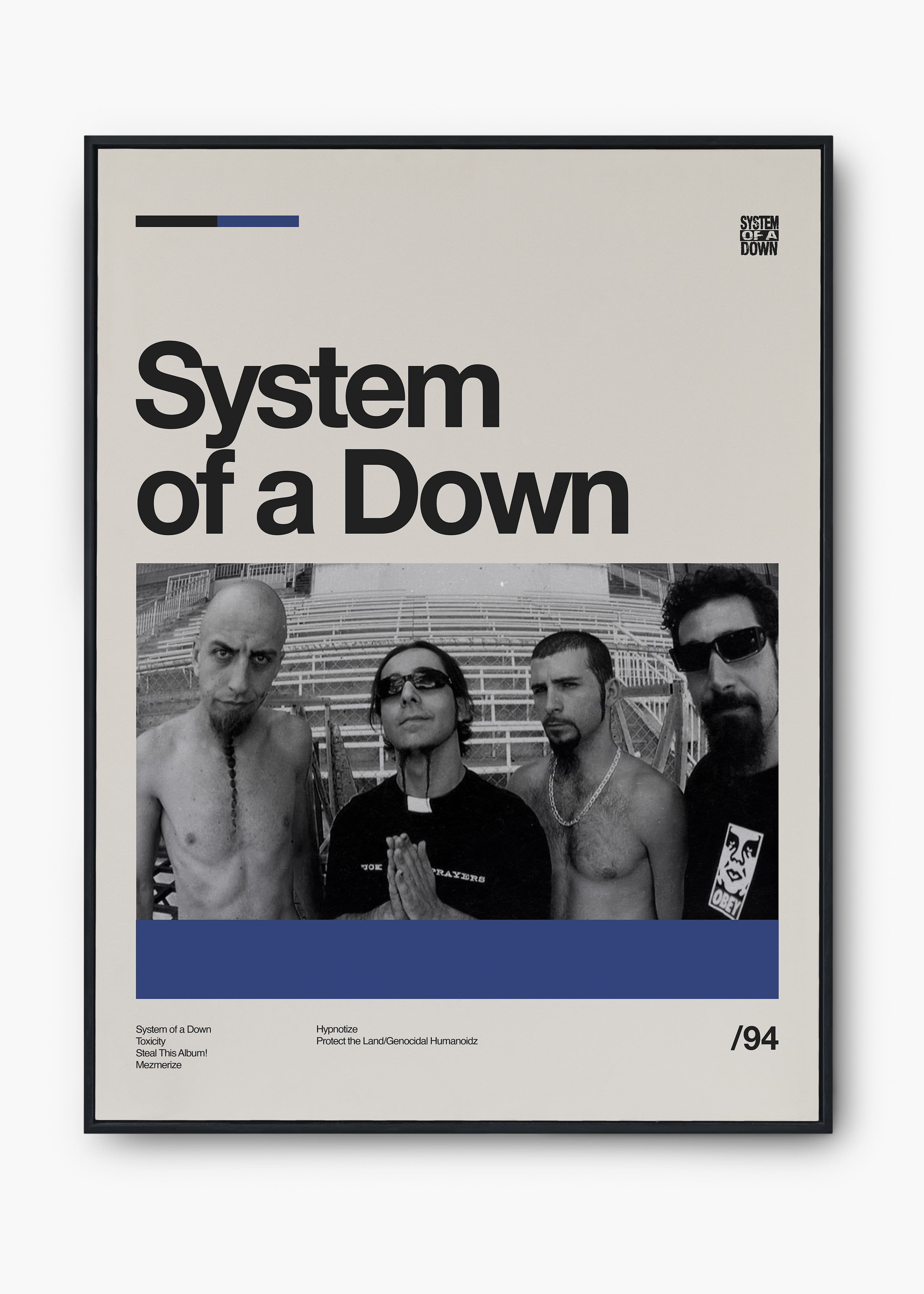 Quadro System of a Down Banda