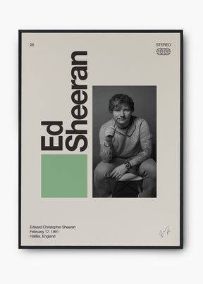 Quadro Signature Ed Sheeran