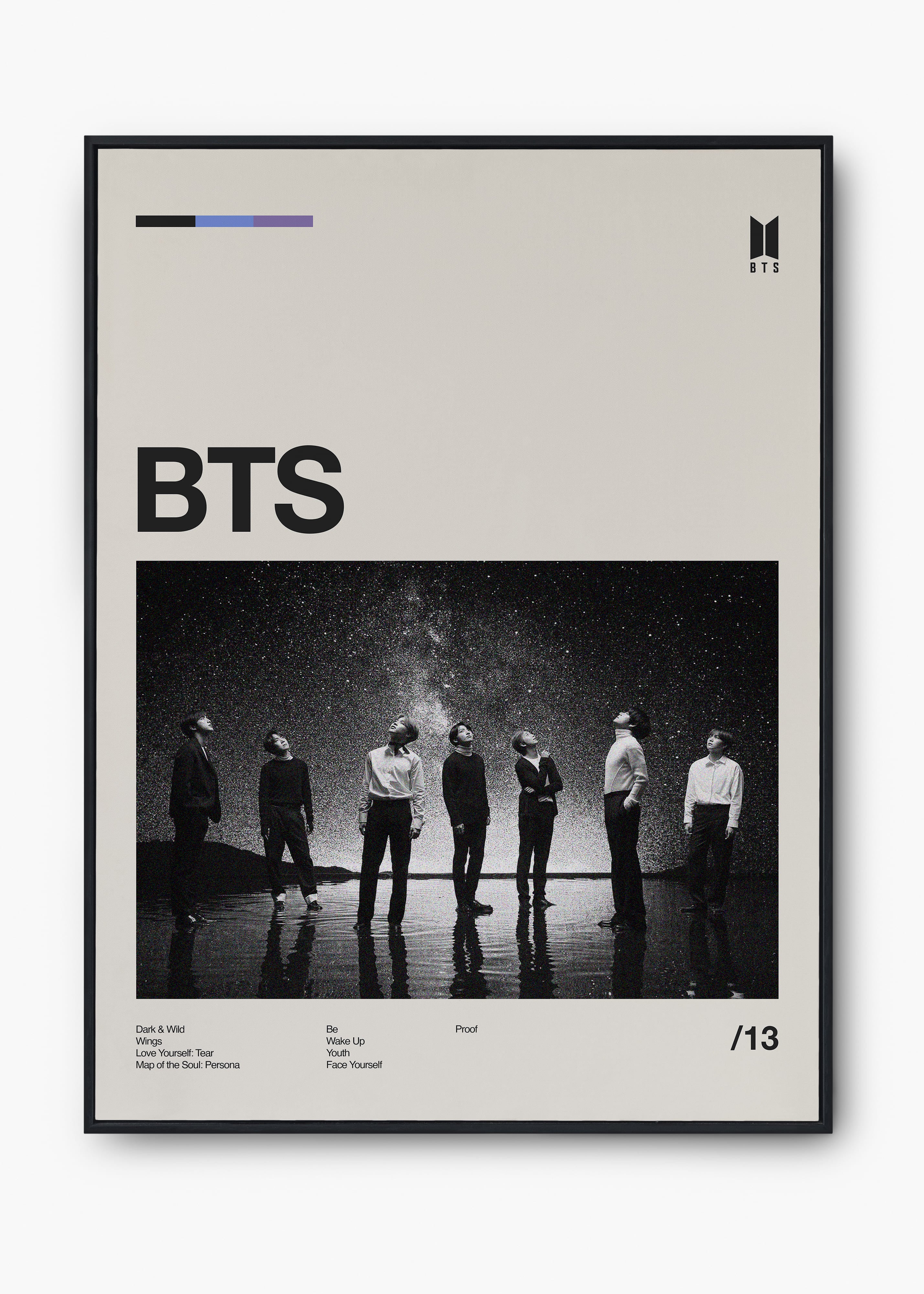 Quadro BTS Banda