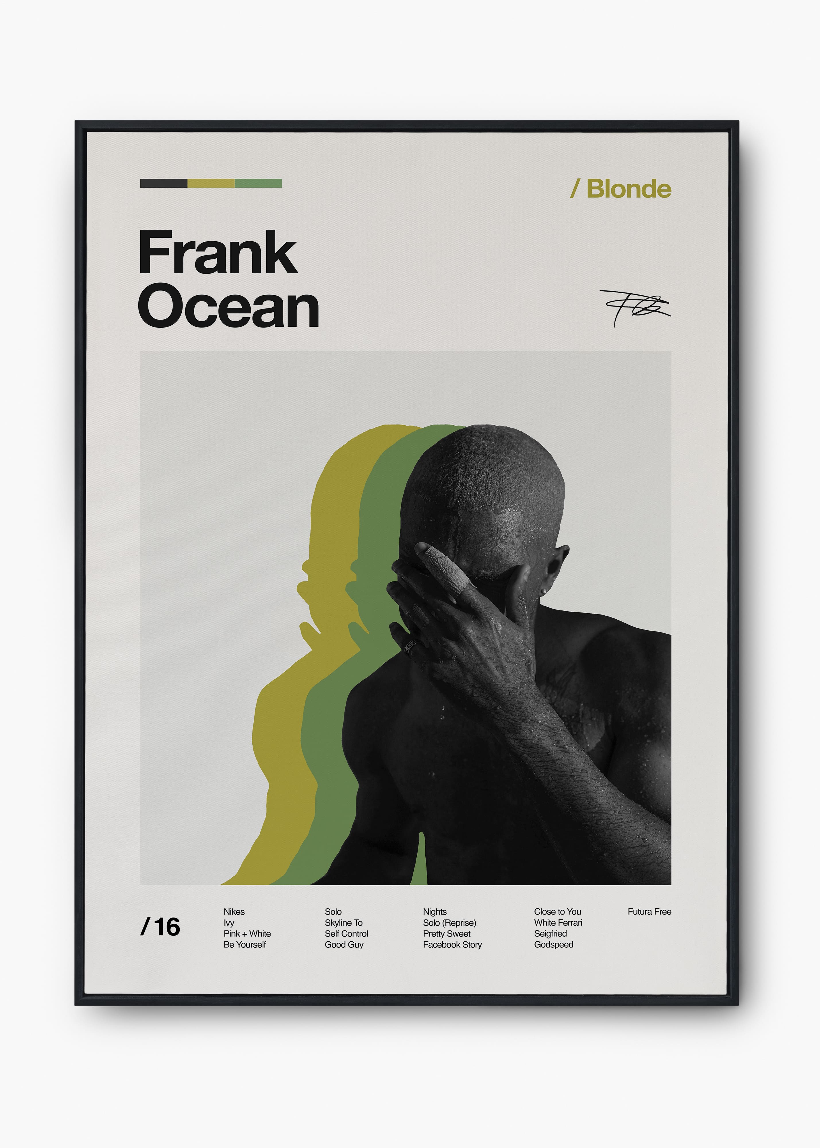 Quadro Frank Ocean Blonde
