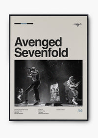 Quadro Avenged Sevenfold Banda
