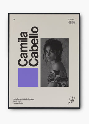 Quadro Signature Camila Cabello