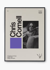 Quadro Signature Chris Cornell