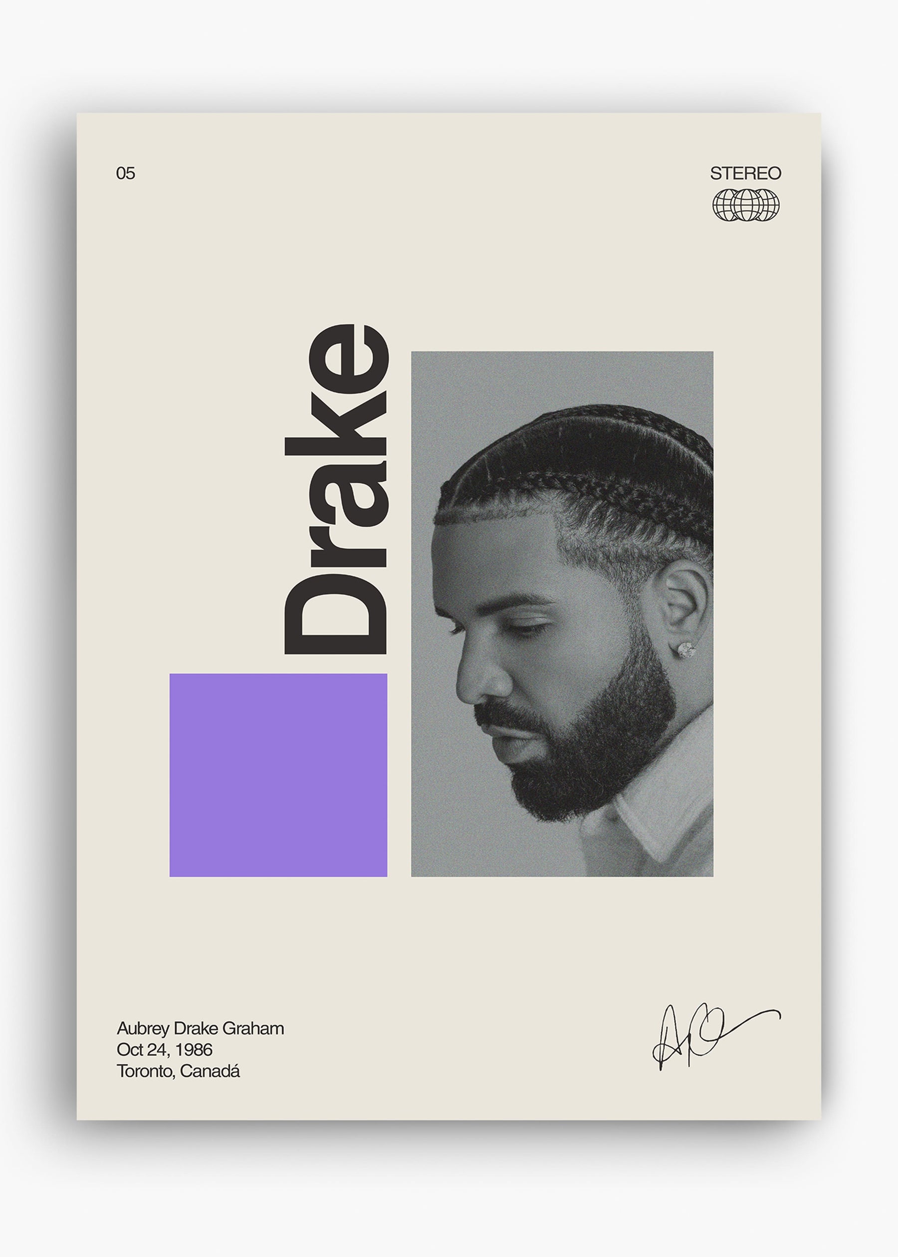 Quadro Signature Drake