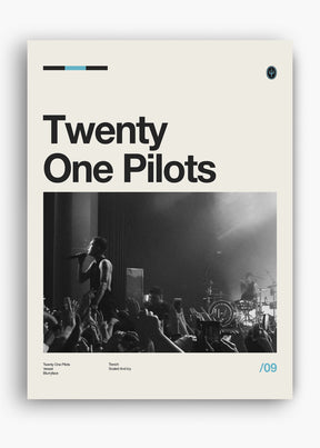 Quadro Twenty One Pilots Banda