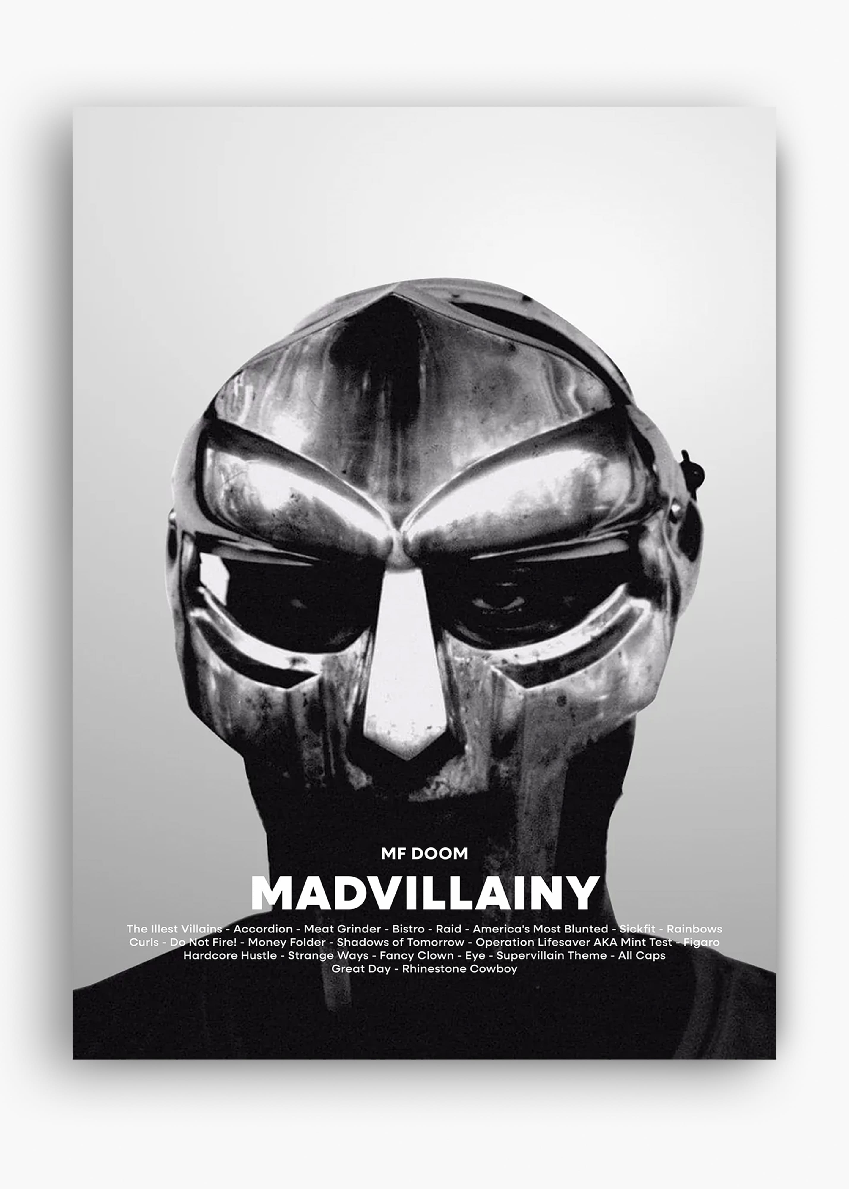 Quadro MF Doom Madvillainy Capa