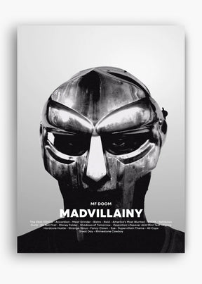Quadro MF Doom Madvillainy Capa
