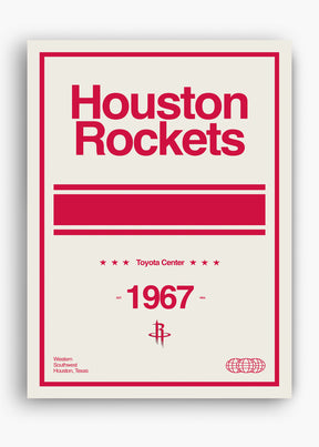 Quadro NBA Houston Rockets