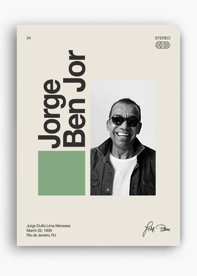 Quadro Signature Jorge Ben Jor