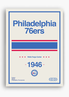 Quadro NBA Philadelphia 76ers