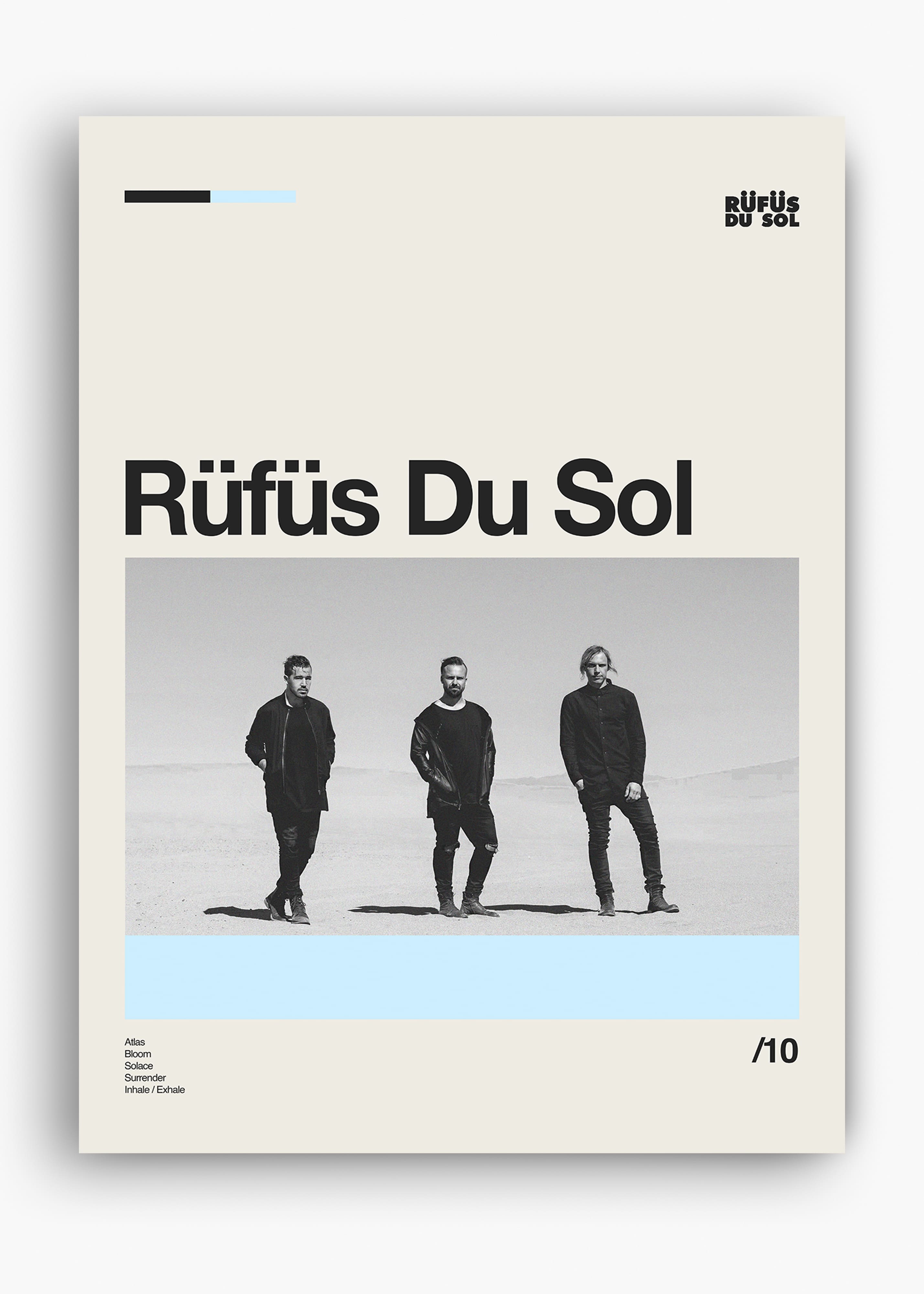 Quadro Rufus du Sol Banda