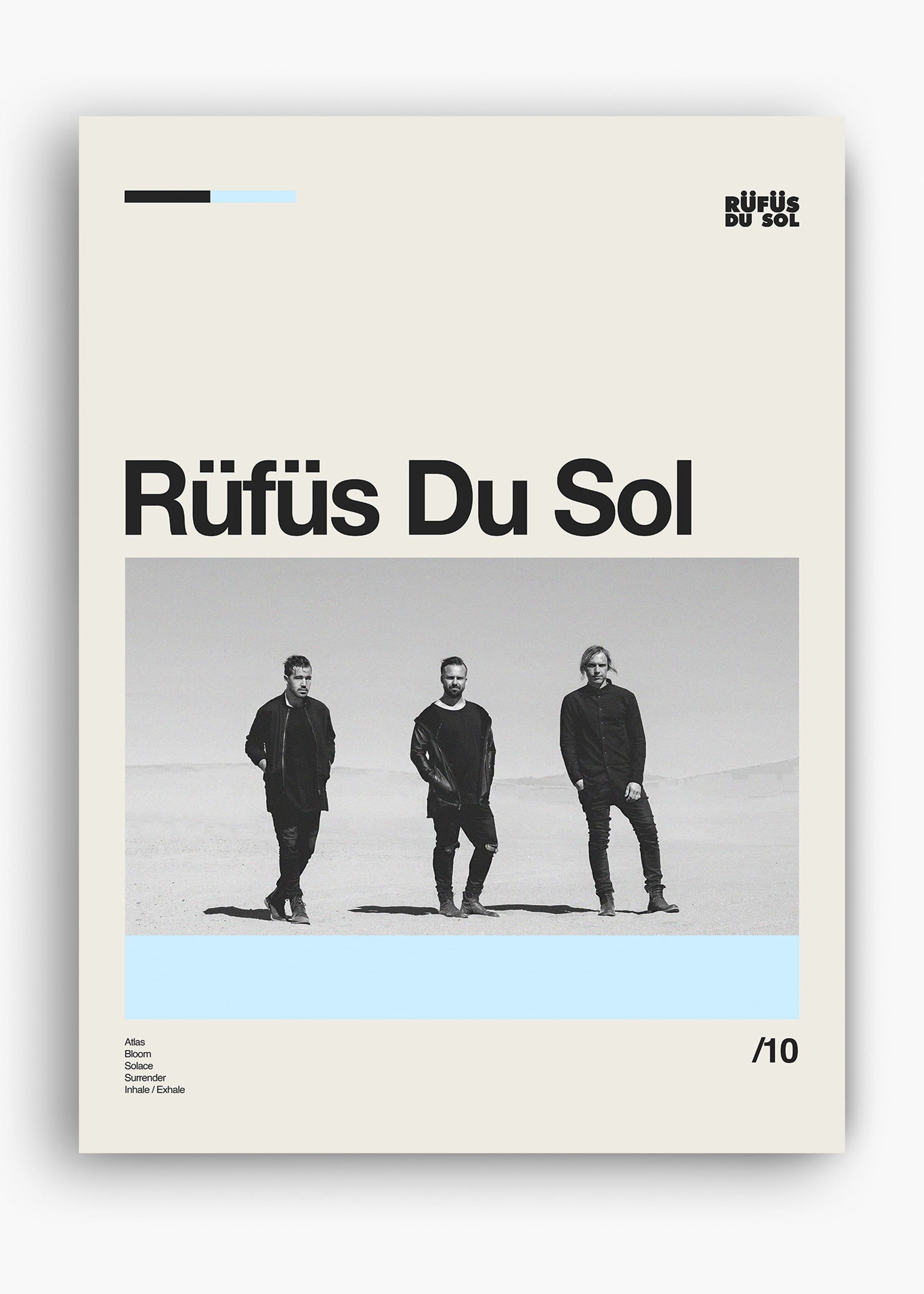 Quadro Rufus du Sol Banda