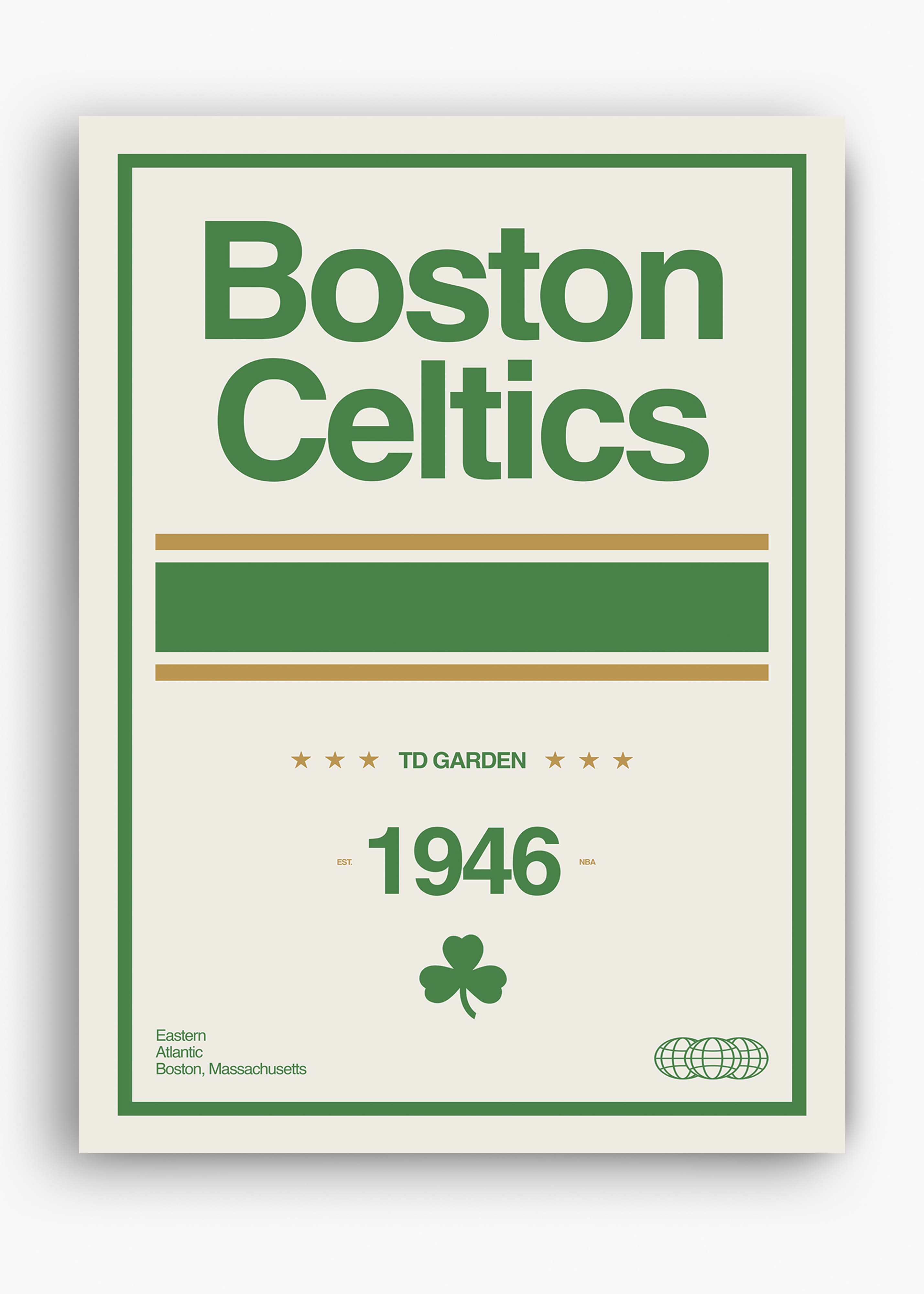 Quadro NBA Boston Celtics