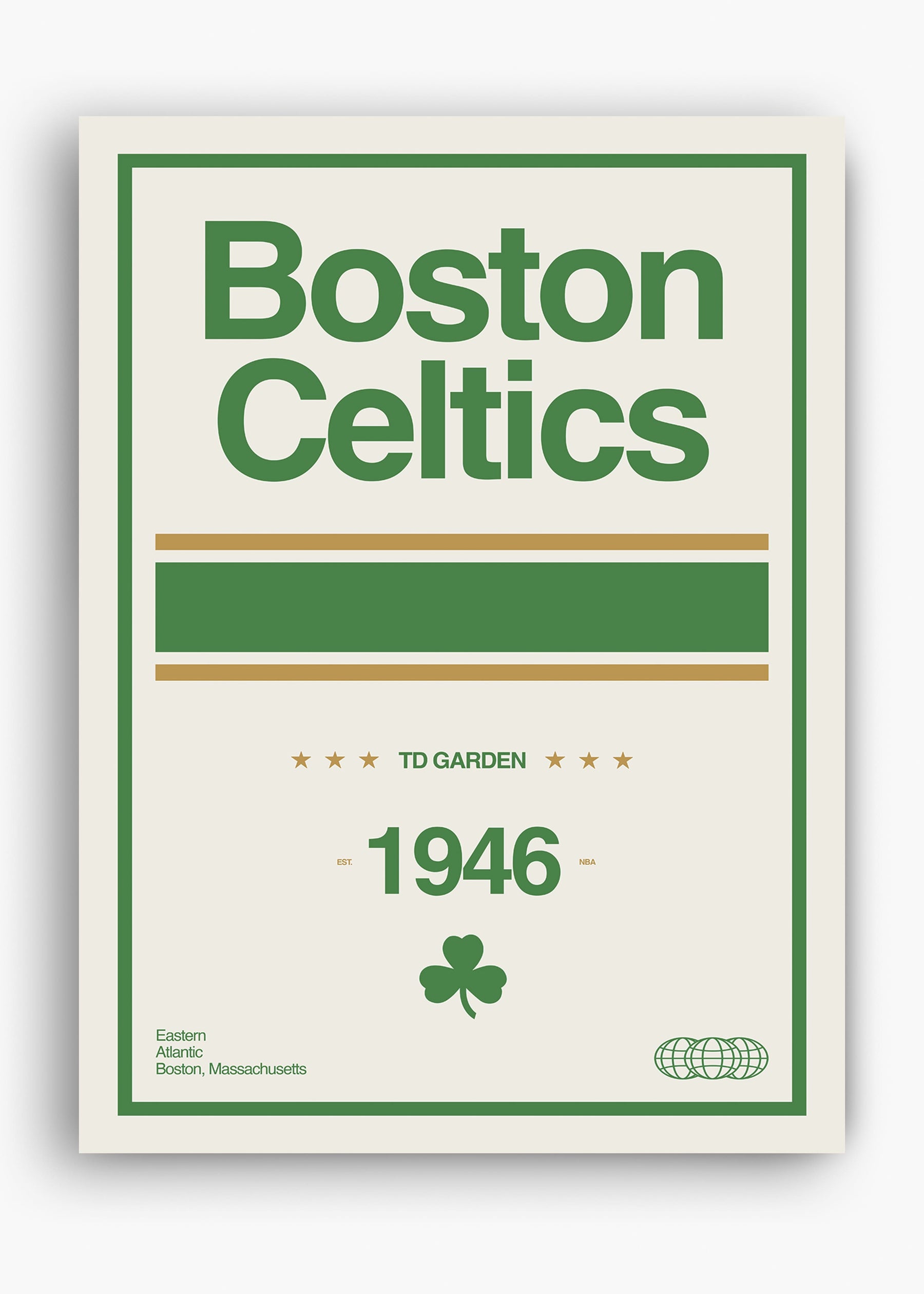 Quadro NBA Boston Celtics