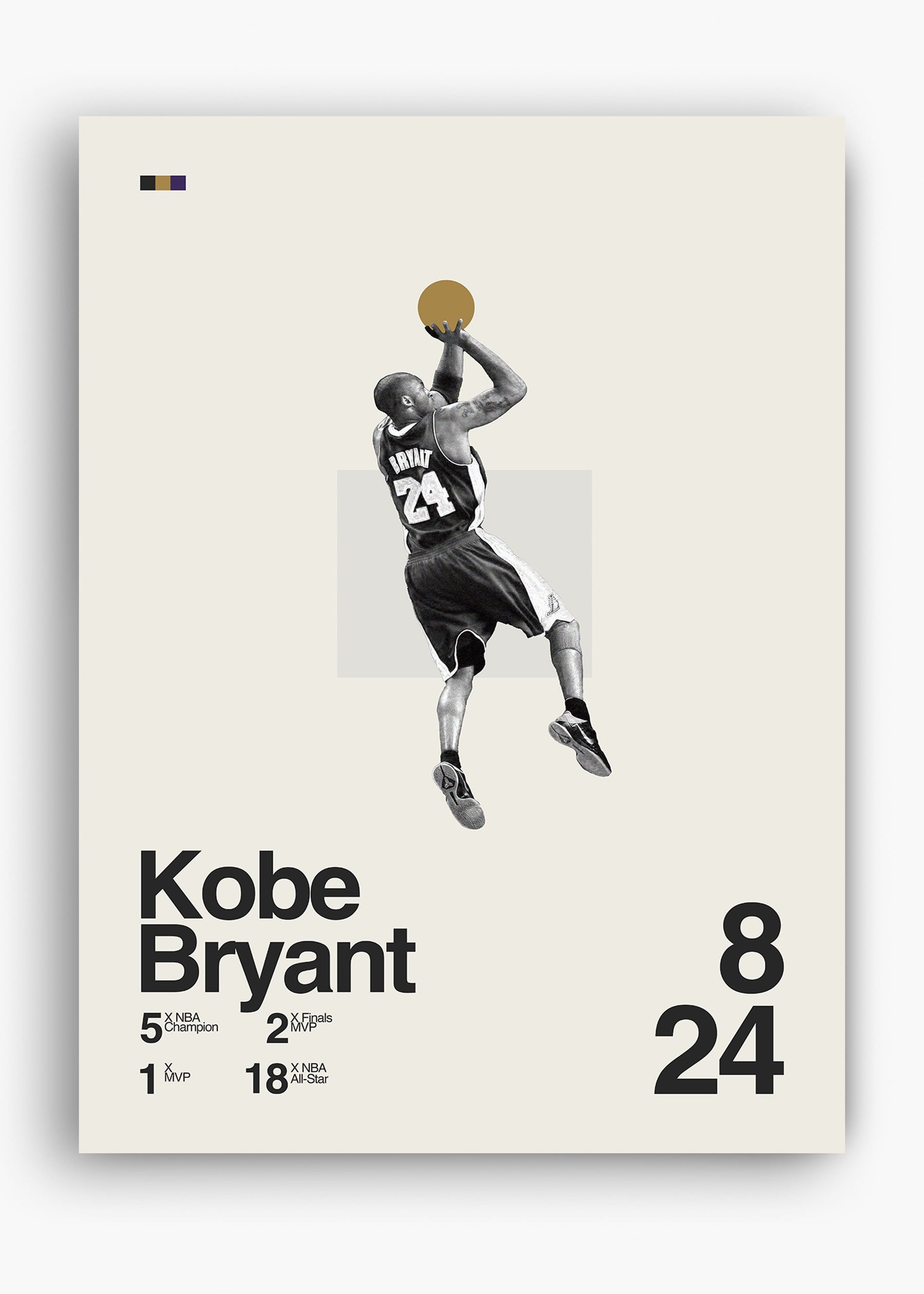 Quadro Kobe Bryant