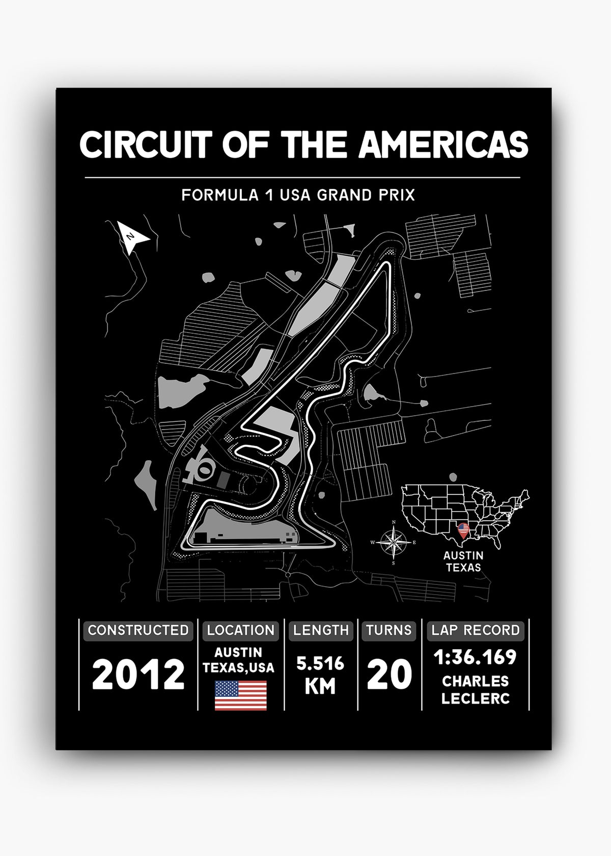 Quadro GP Circuit Of The Americas
