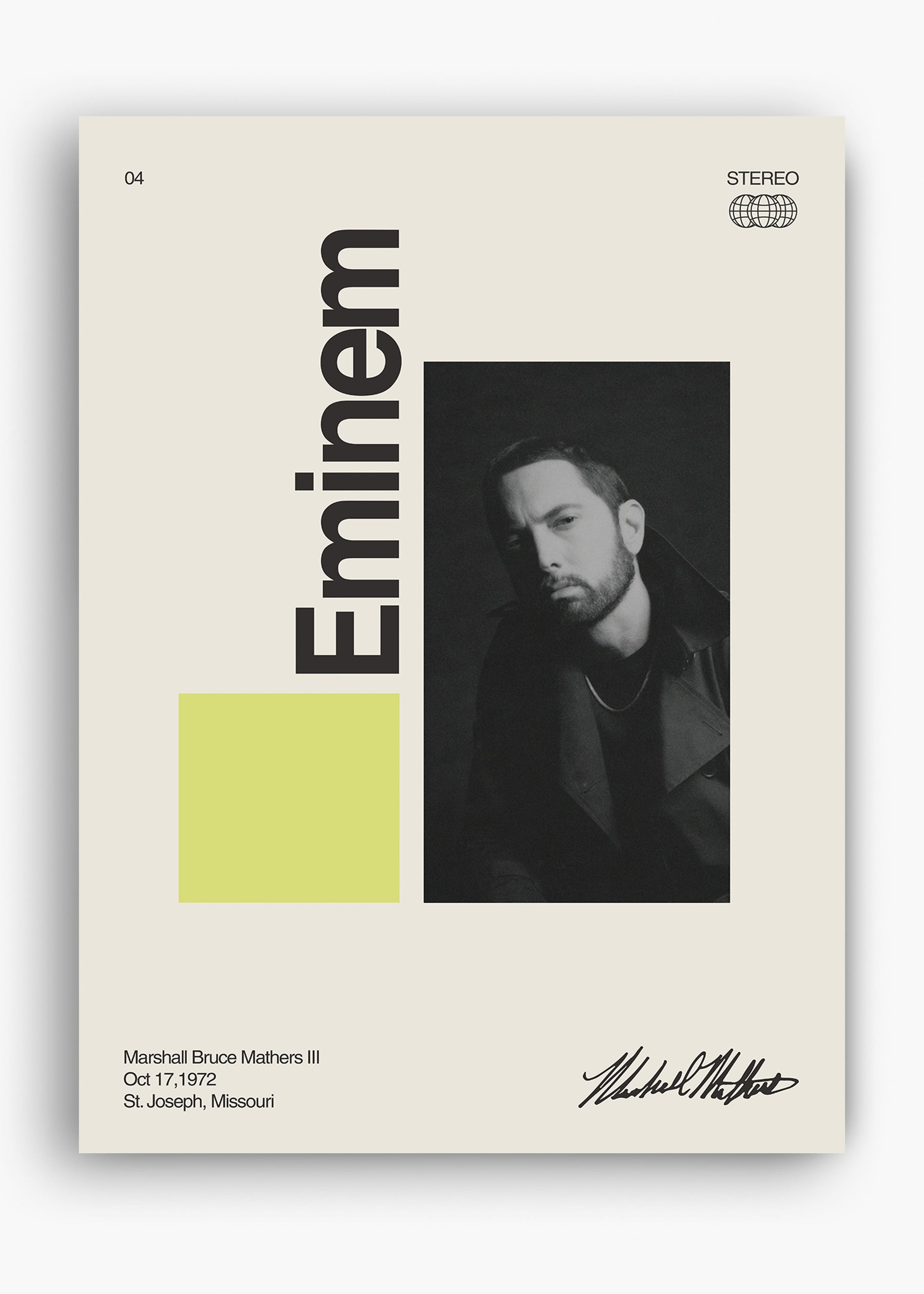 Quadro Signature Eminem